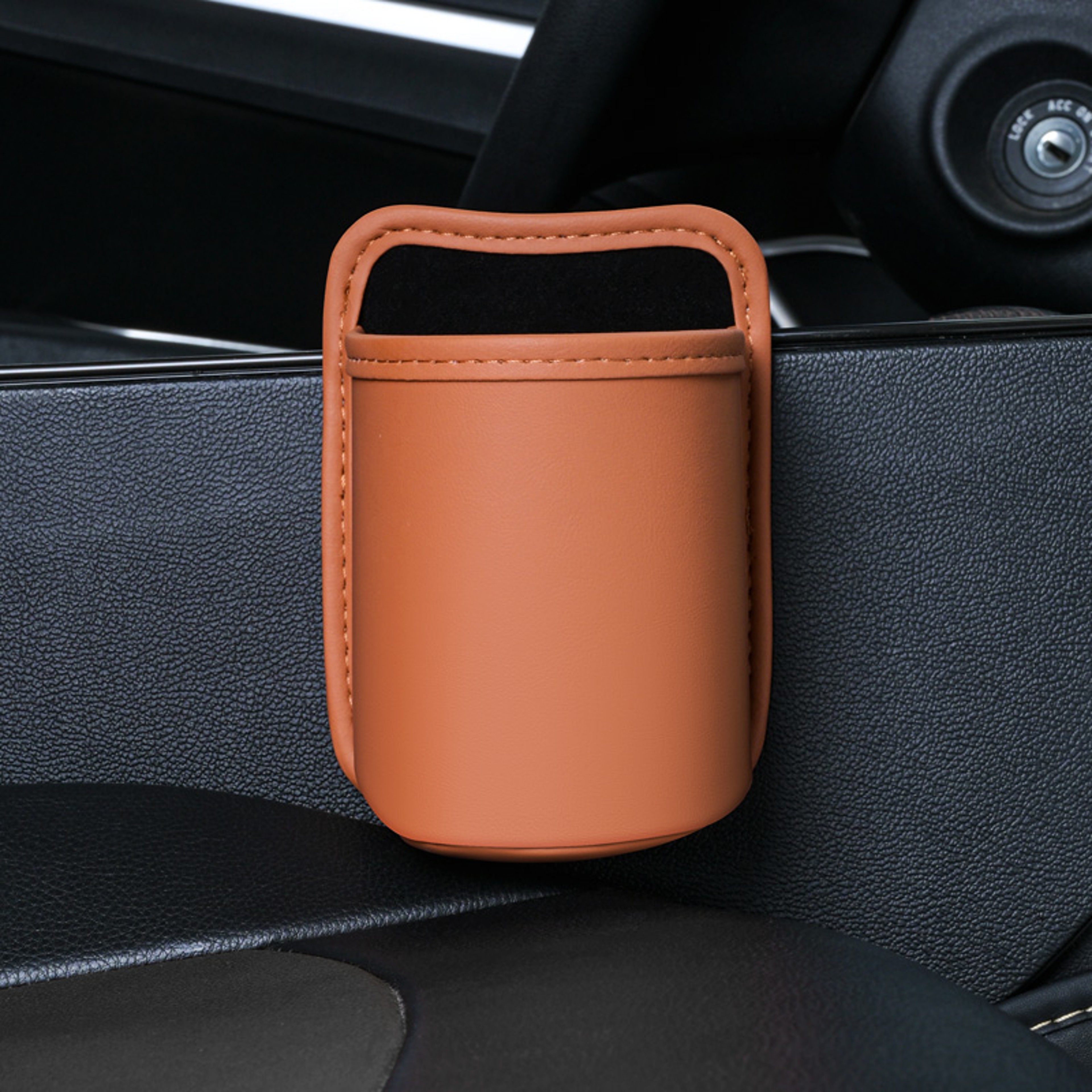 Universal Clip On Car Cup Holder And Seat Back Organizer 6