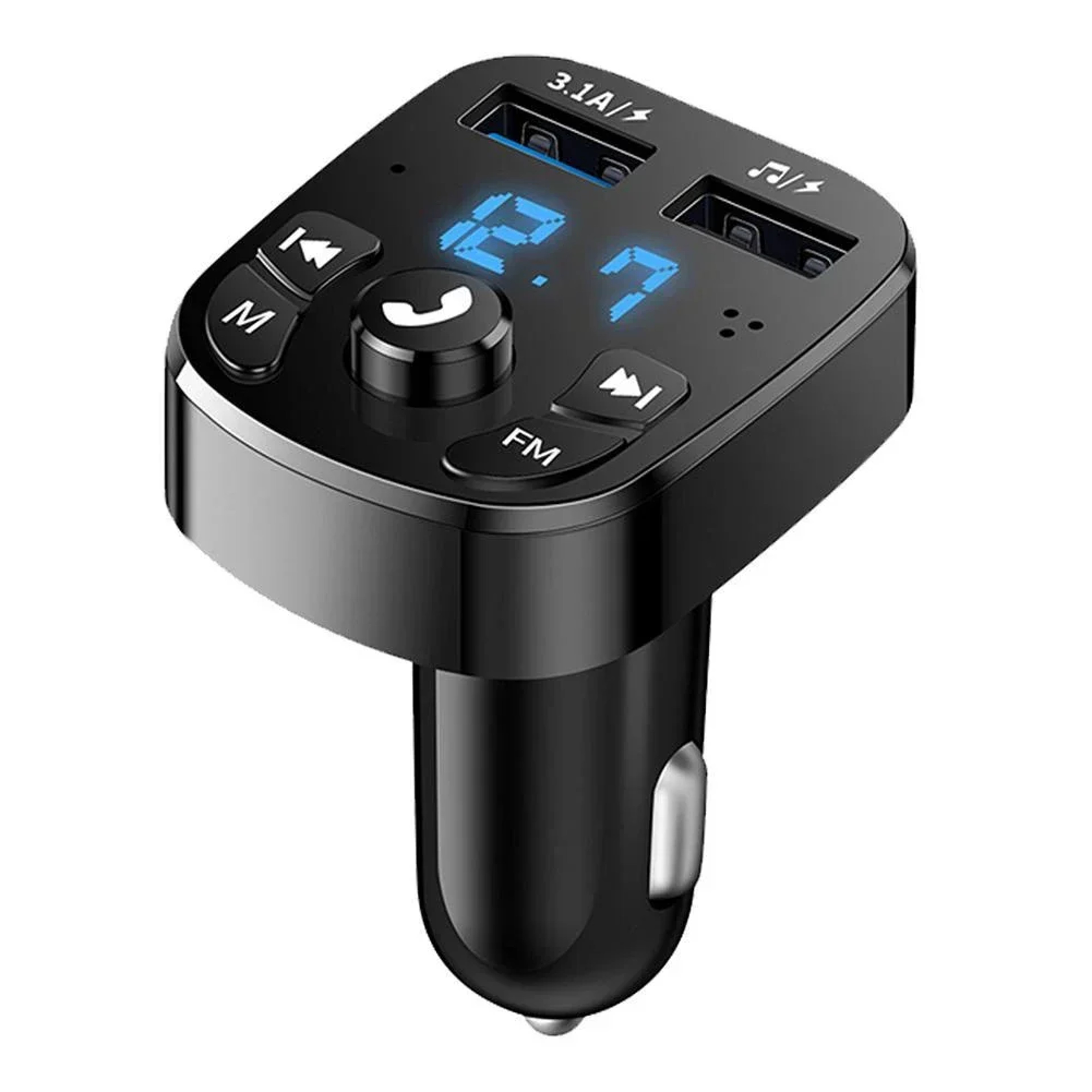 DriveSync Bluetooth FM Transmitter And Dual USB Car Charger 4