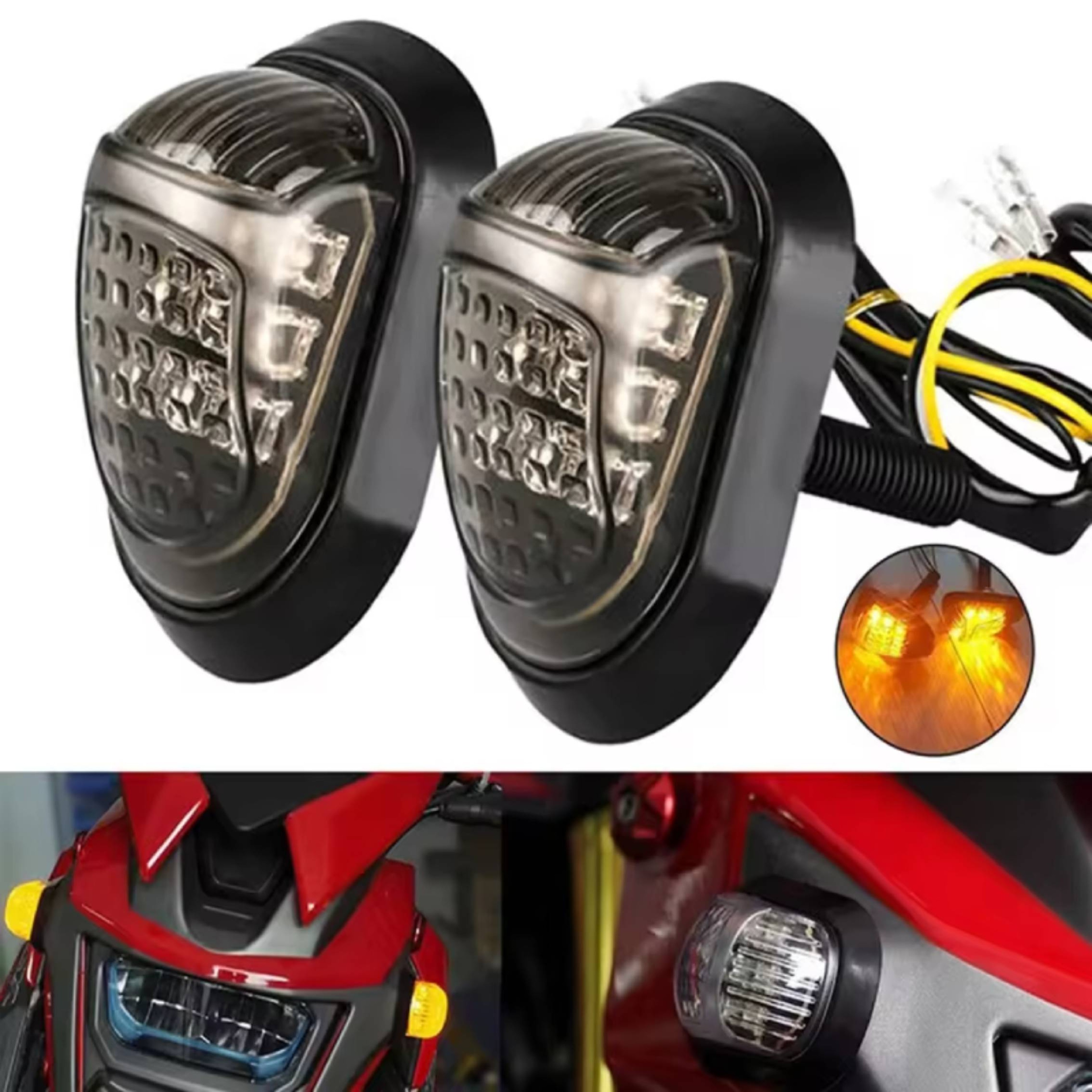 Universal Waterproof LED Motorcycle Turn Signal Light 1