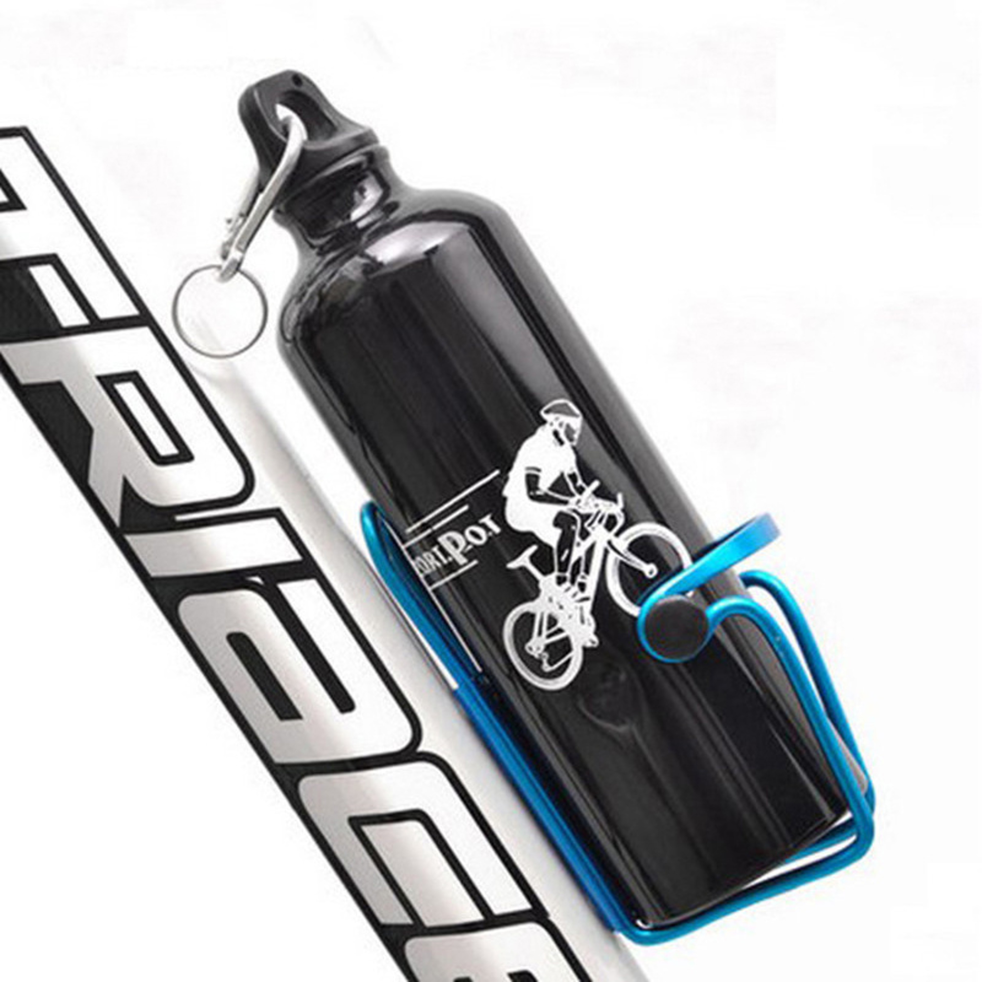 TrailGrip Aluminum Bicycle Water Bottle Holder For MTB And Road Bikes 0