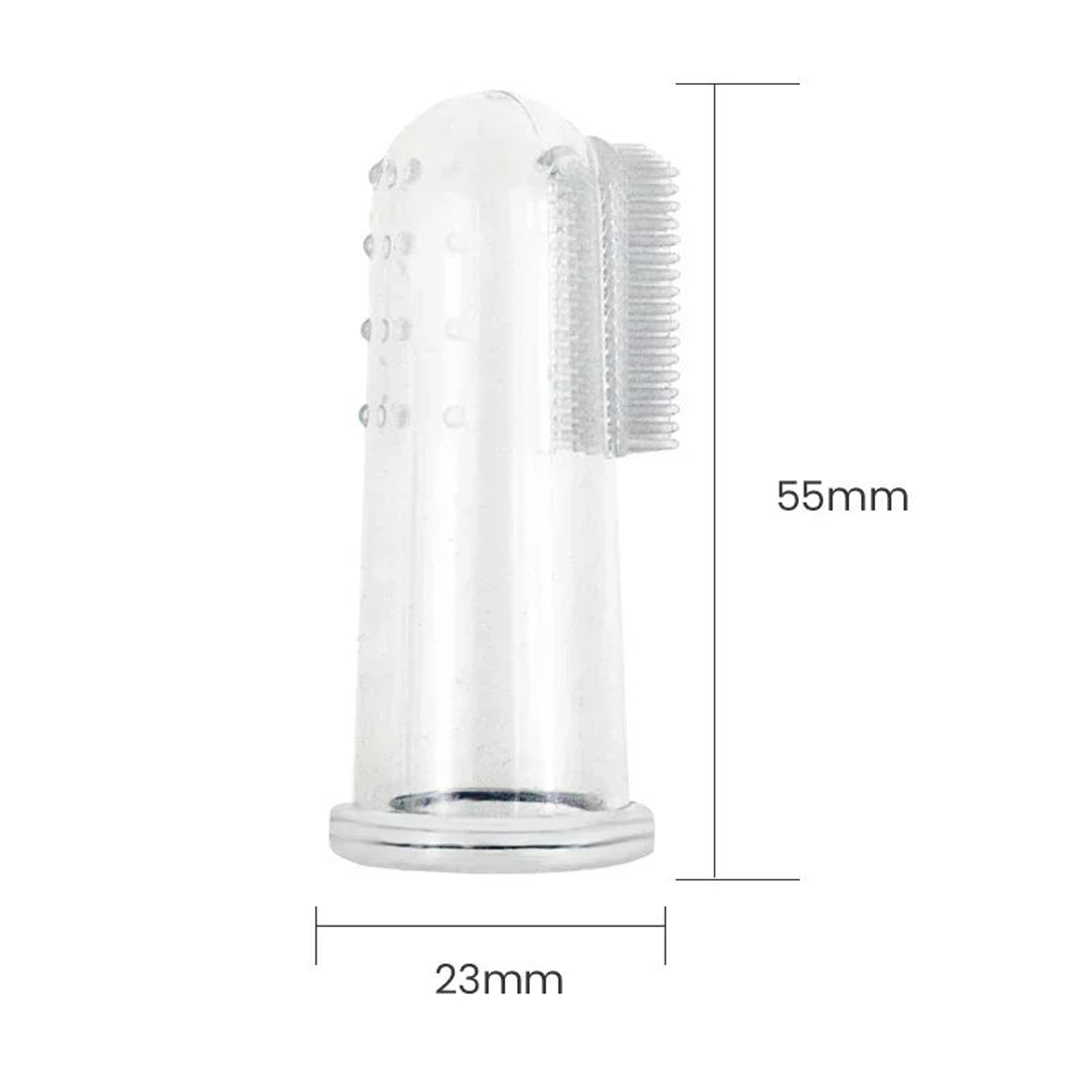 Super Soft Pet Finger Toothbrush For Dog Cat Teddy Dog Brush For Bad Breath Tartar  Teeth Cleaning 1