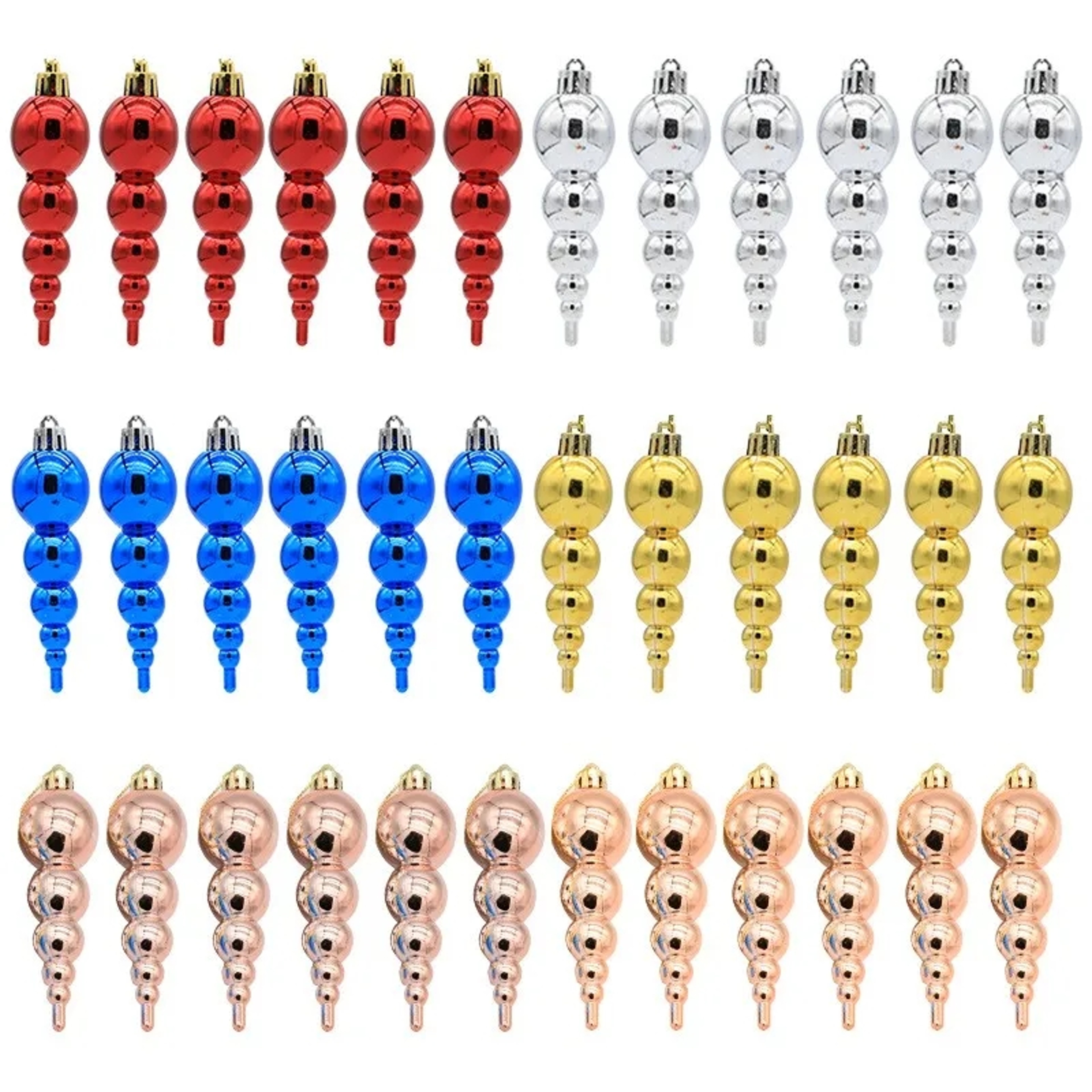 Christmas Tree Decoration Set, Christmas Tree Pendant Ornaments, Holiday Decoration Props, Christmas Ornament Pack – view 4
