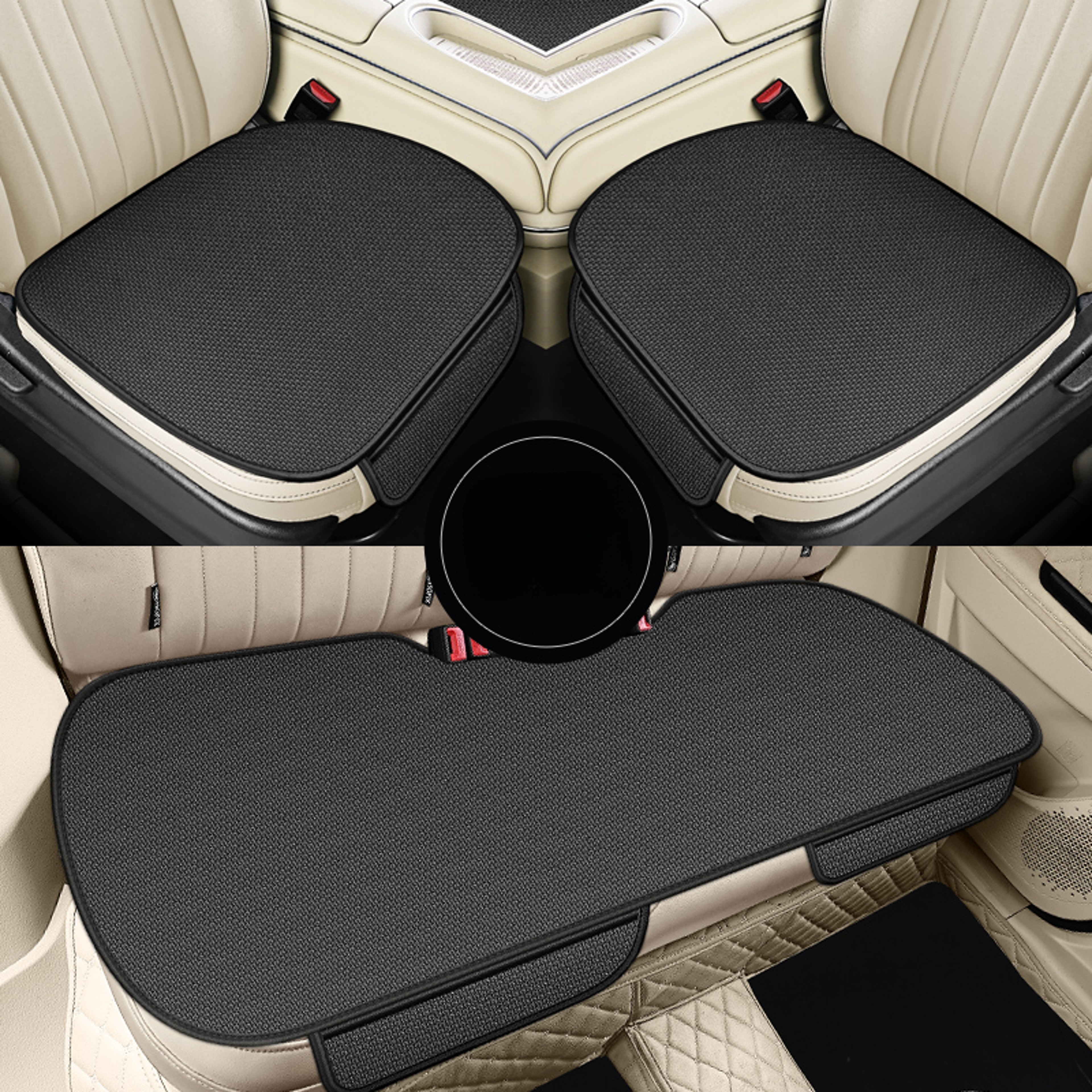 Summer Cool Car Seat Cover, Cool Breathable Fabric Cushion for Front and Rear Seats – view 12