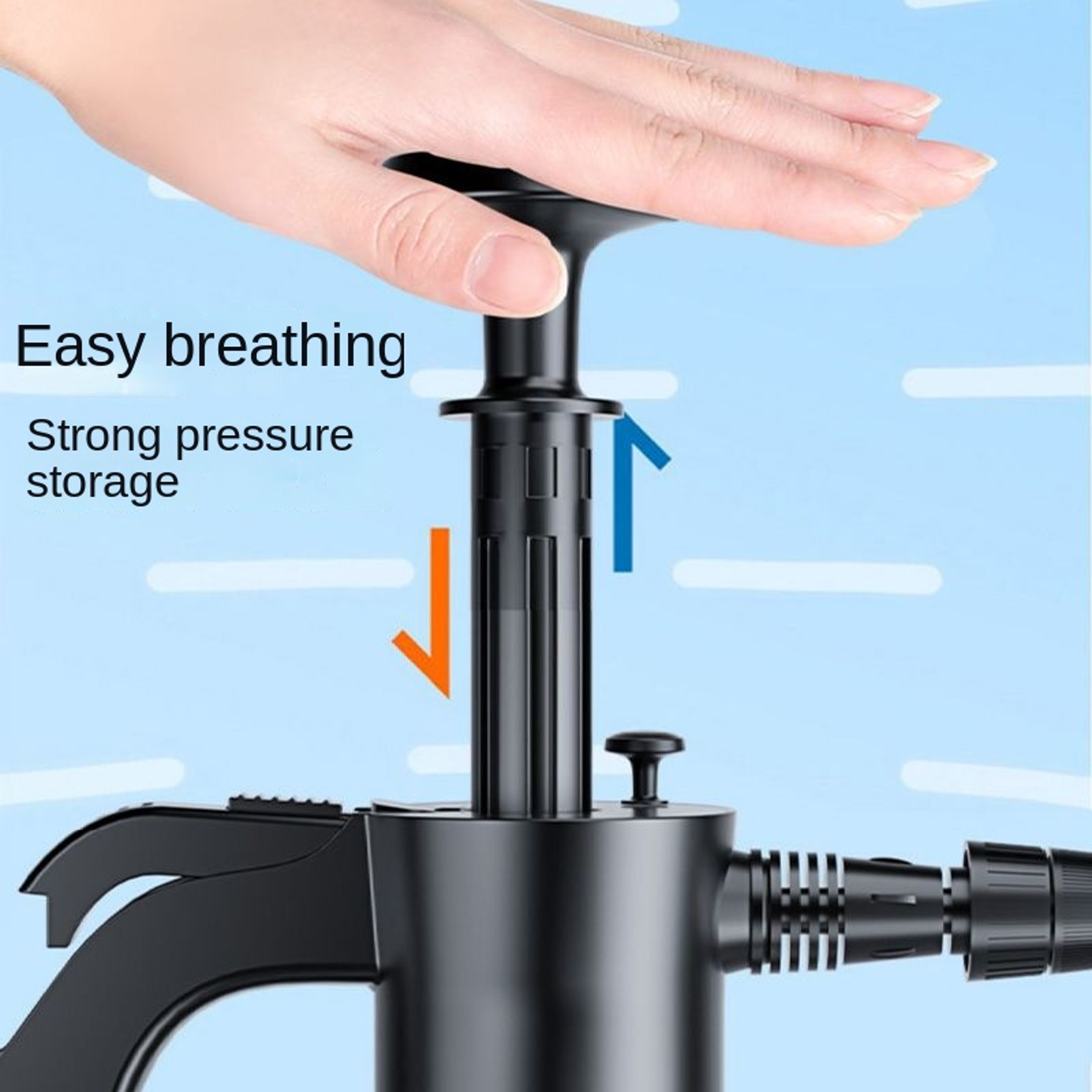 Hand Pump Foam Sprayer, Car Wash Spray Bottle, Pneumatic Foam Cannon – view 4