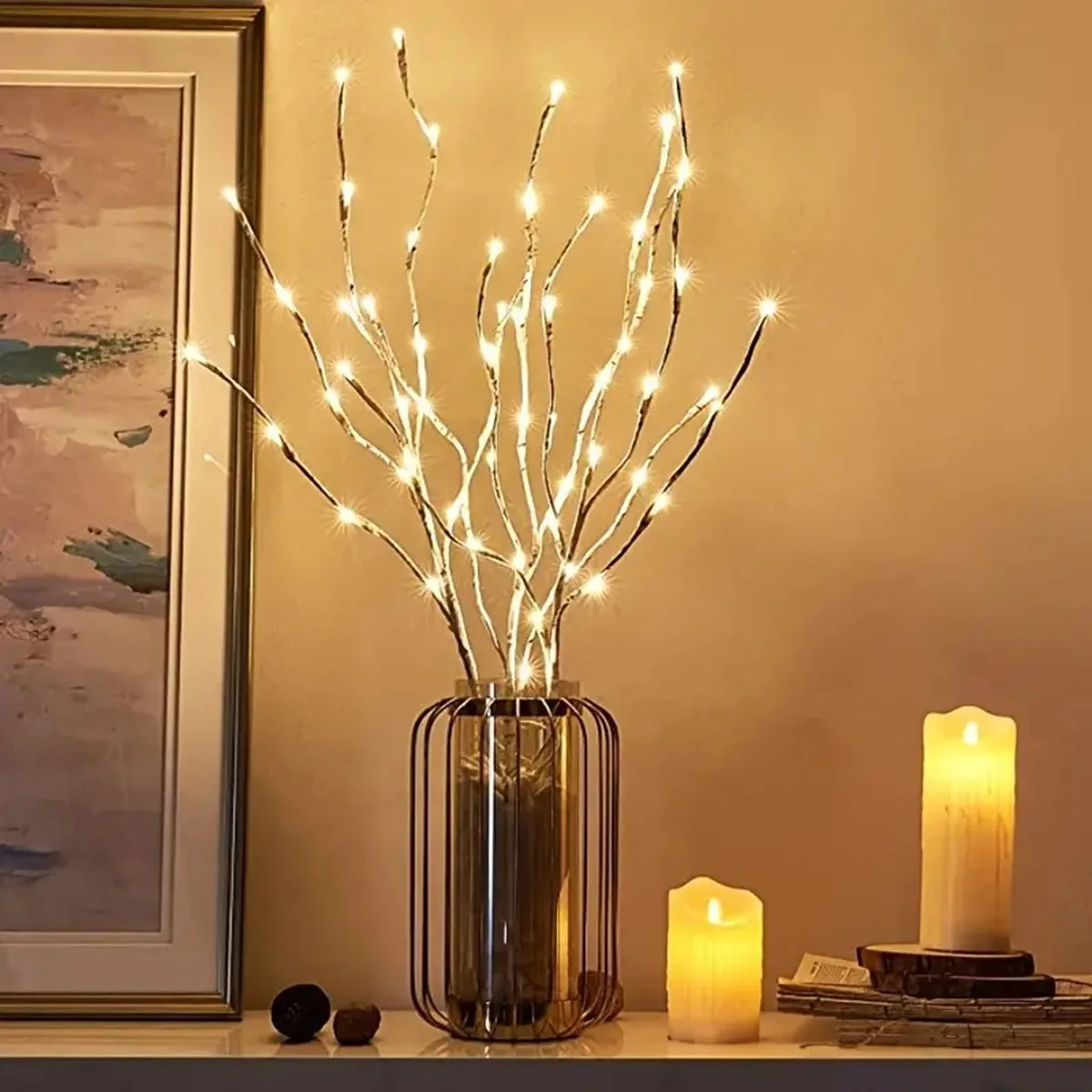 White Birch Branch Light LED Festive Lights For Christmas Party Outdoor Wedding Decoration 5