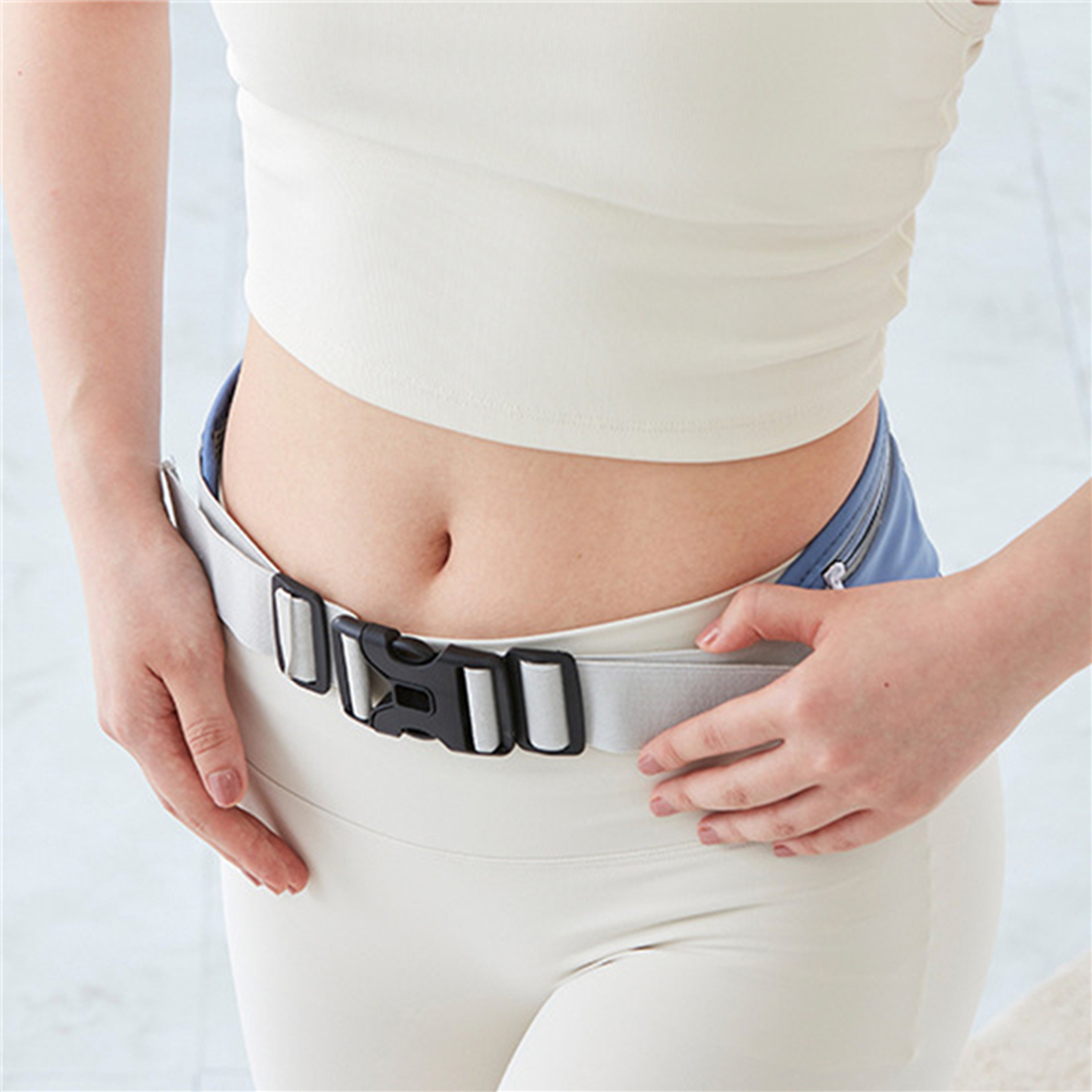 Sports Fanny Pack Outdoor Waterproof Invisible Running Waist Bag Black Gym Bag Phone Accessories Ba 3