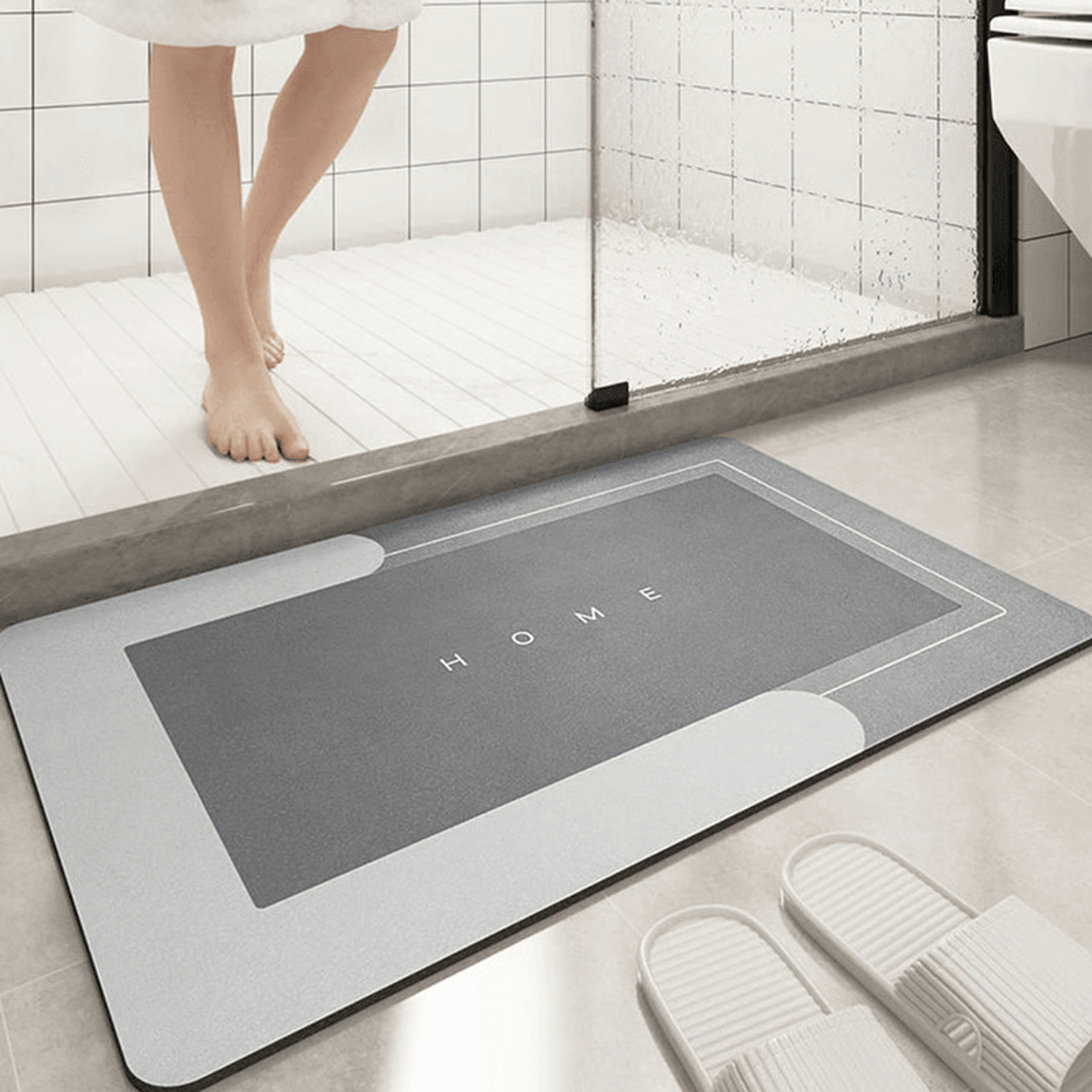 Super Absorbent NonSlip Floor Mat  Quick Dry Bathroom  Kitchen Rug 7