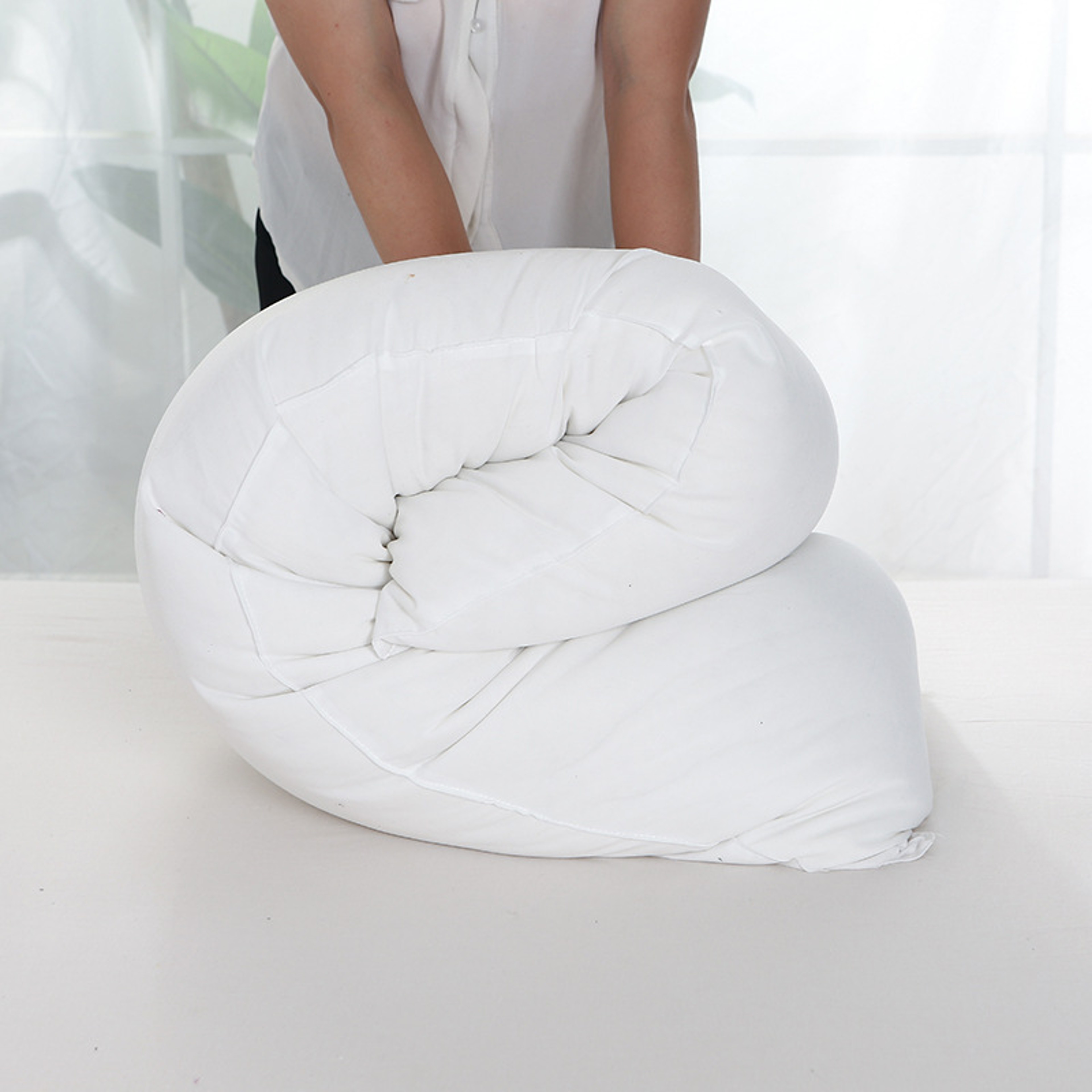 Full-Body Body Pillow, Support for Neck & Back Pain Relief, Side Sleepers – view 2