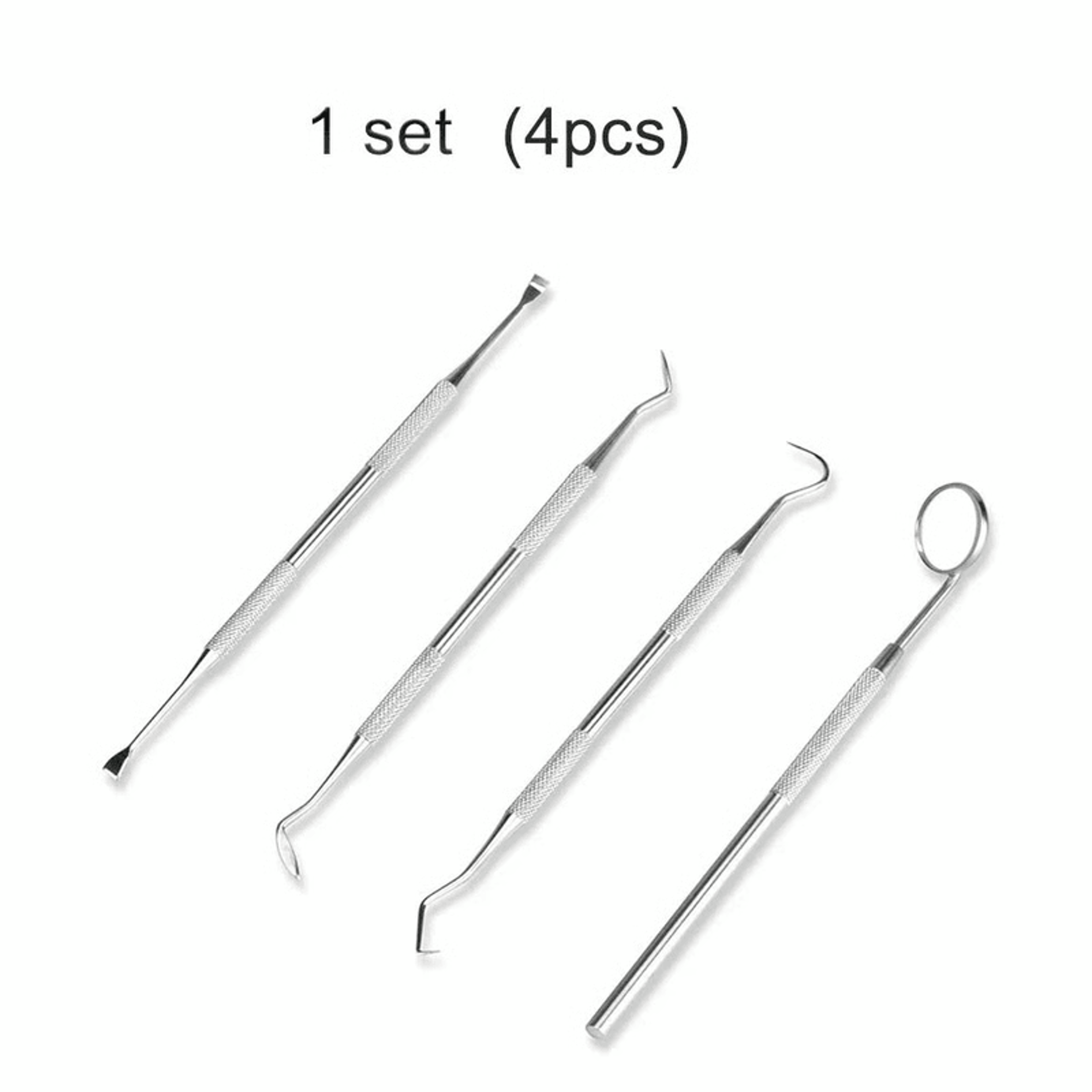 Professional Teeth Cleaning Tool Set  Plaque Remover Scaler  Tartar Scraper Kit 9