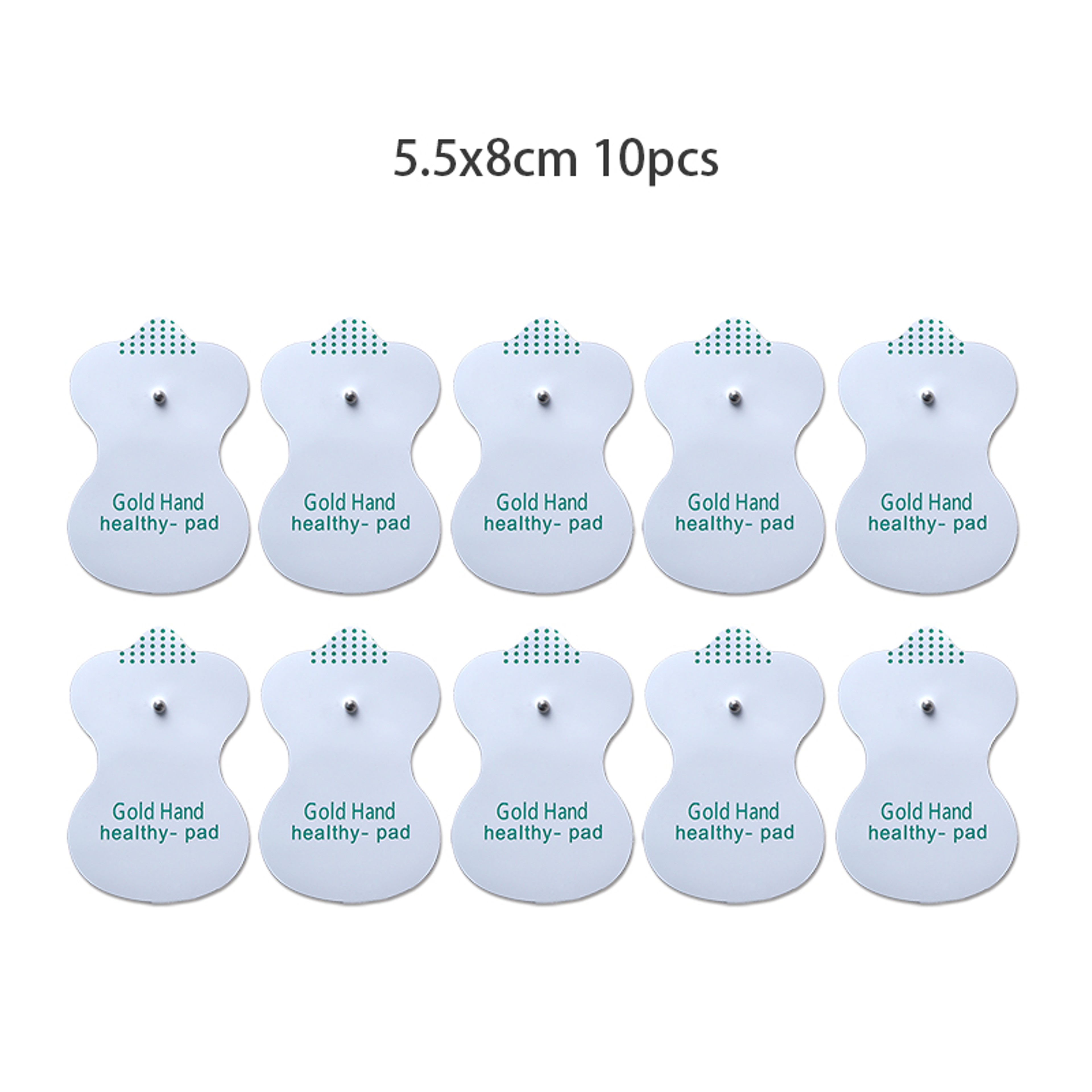 Reusable TENS Electrode Pads with Gel for Digital Massager, Pain Relief & Muscle Therapy – view 7