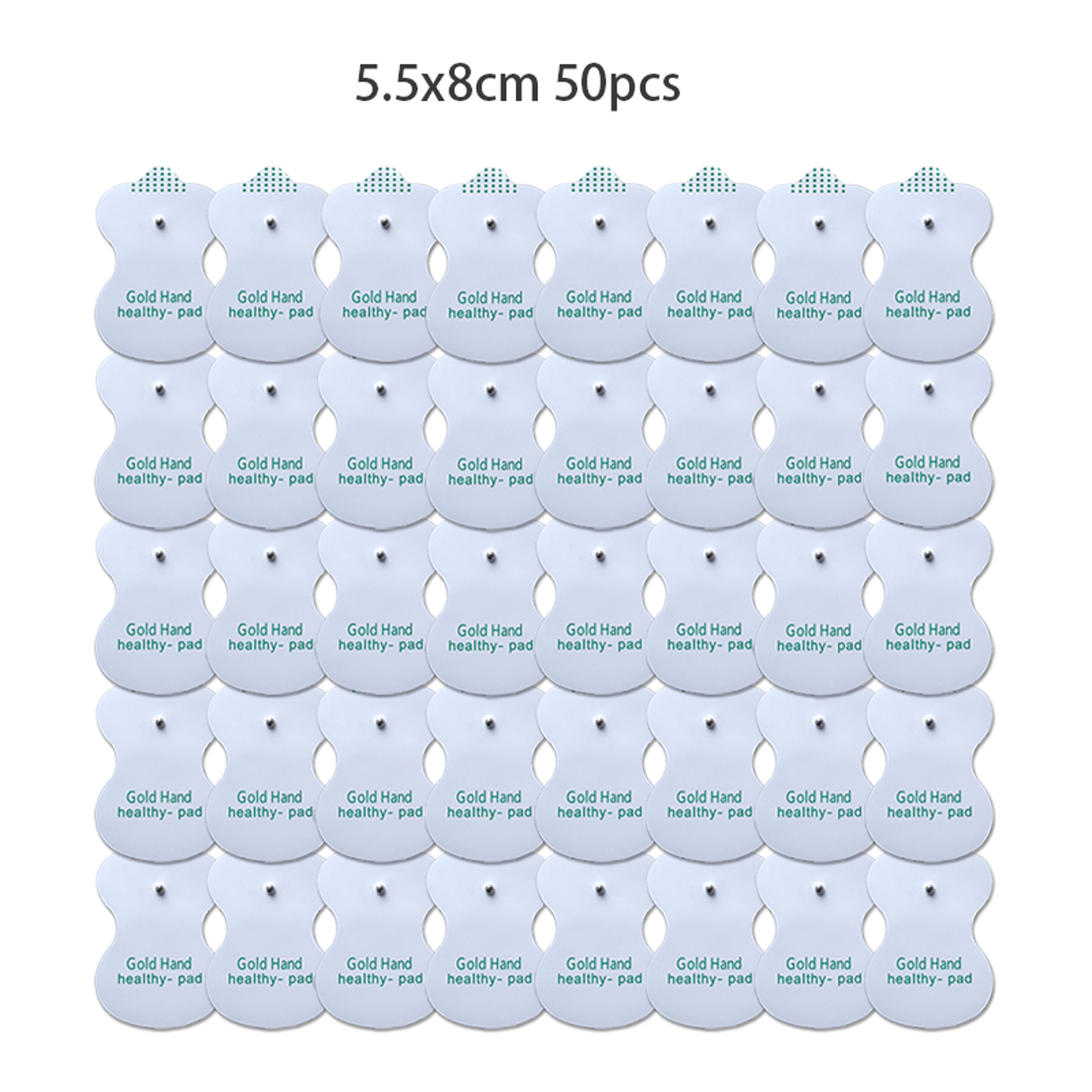 Reusable TENS Electrode Pads with Gel for Digital Massager, Pain Relief & Muscle Therapy – view 9