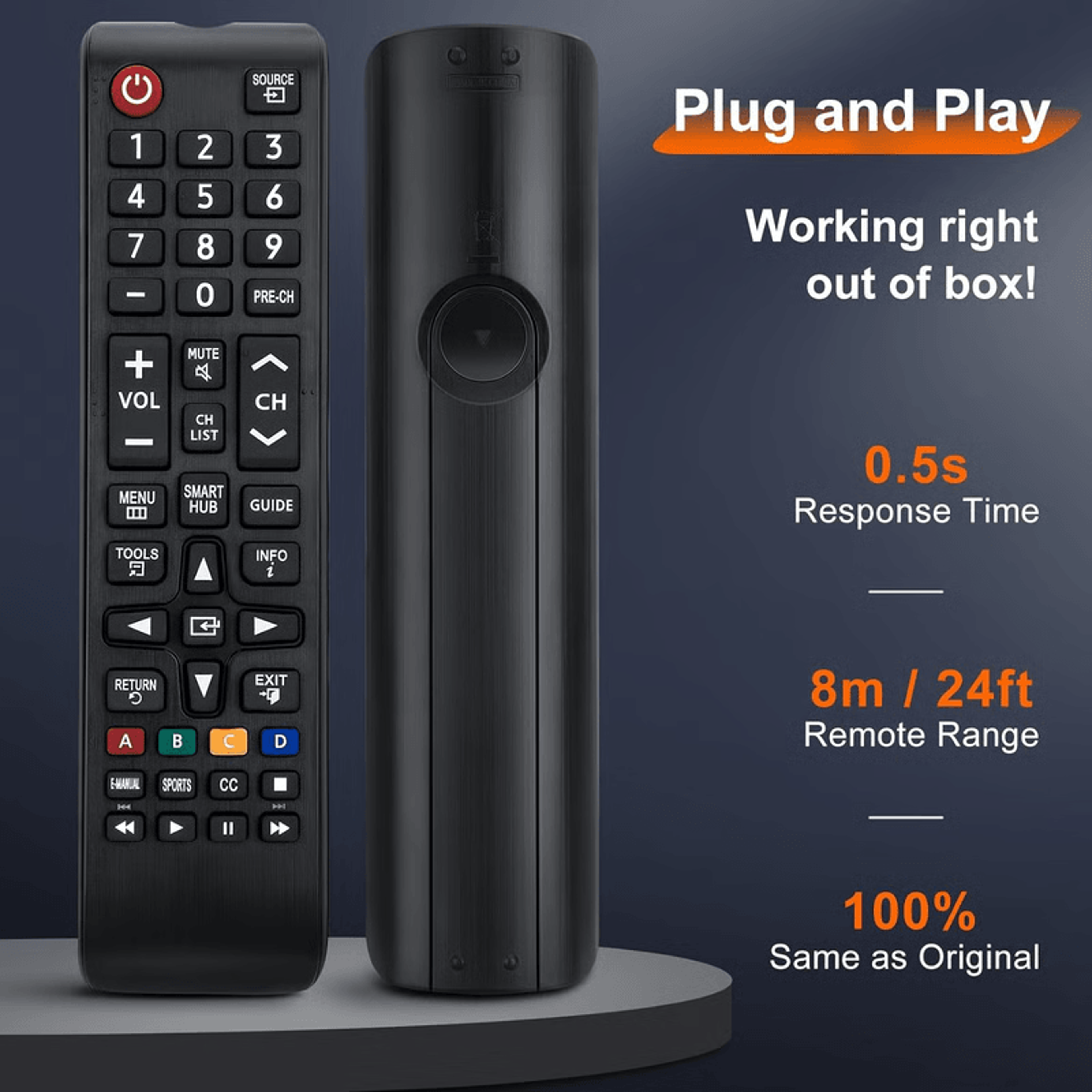 Samsung TV Universal Replacement Remote Control 2
