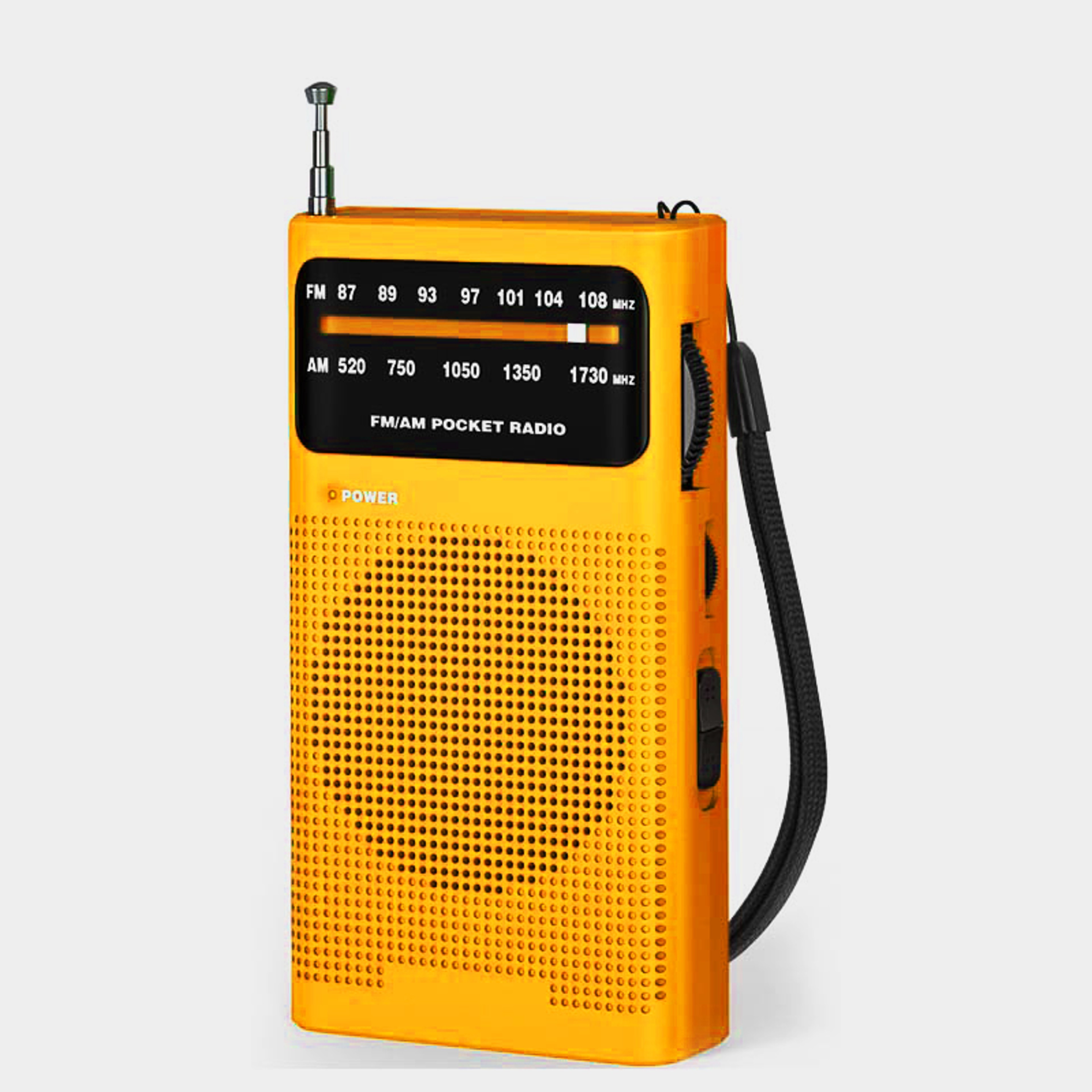 Portable AM FM Pocket Radio Battery Powered for Travel and Emergency Use – view 7
