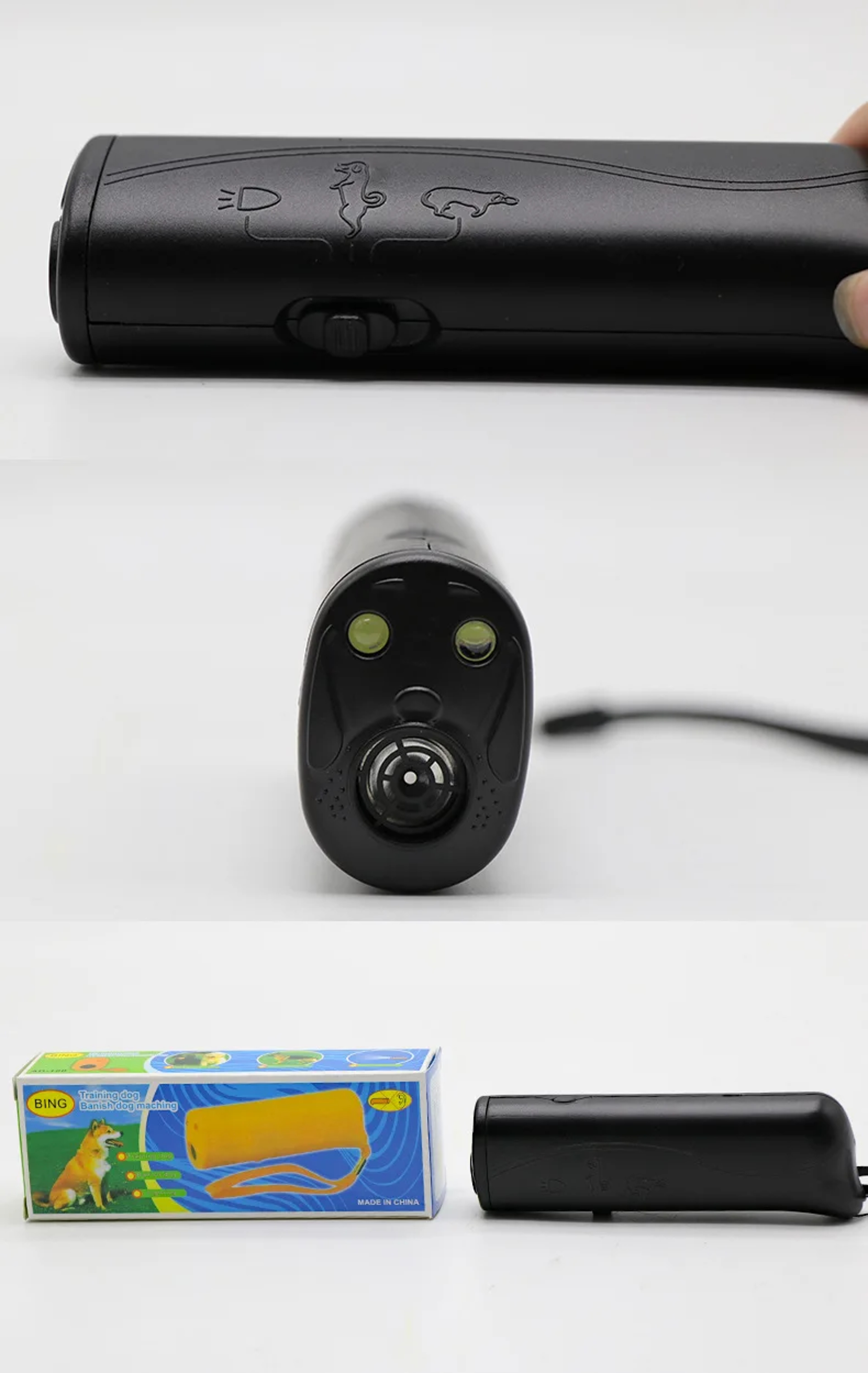 Ultrasonic Anti Barking Device with LED Light Dog Barking Trainer – view 6