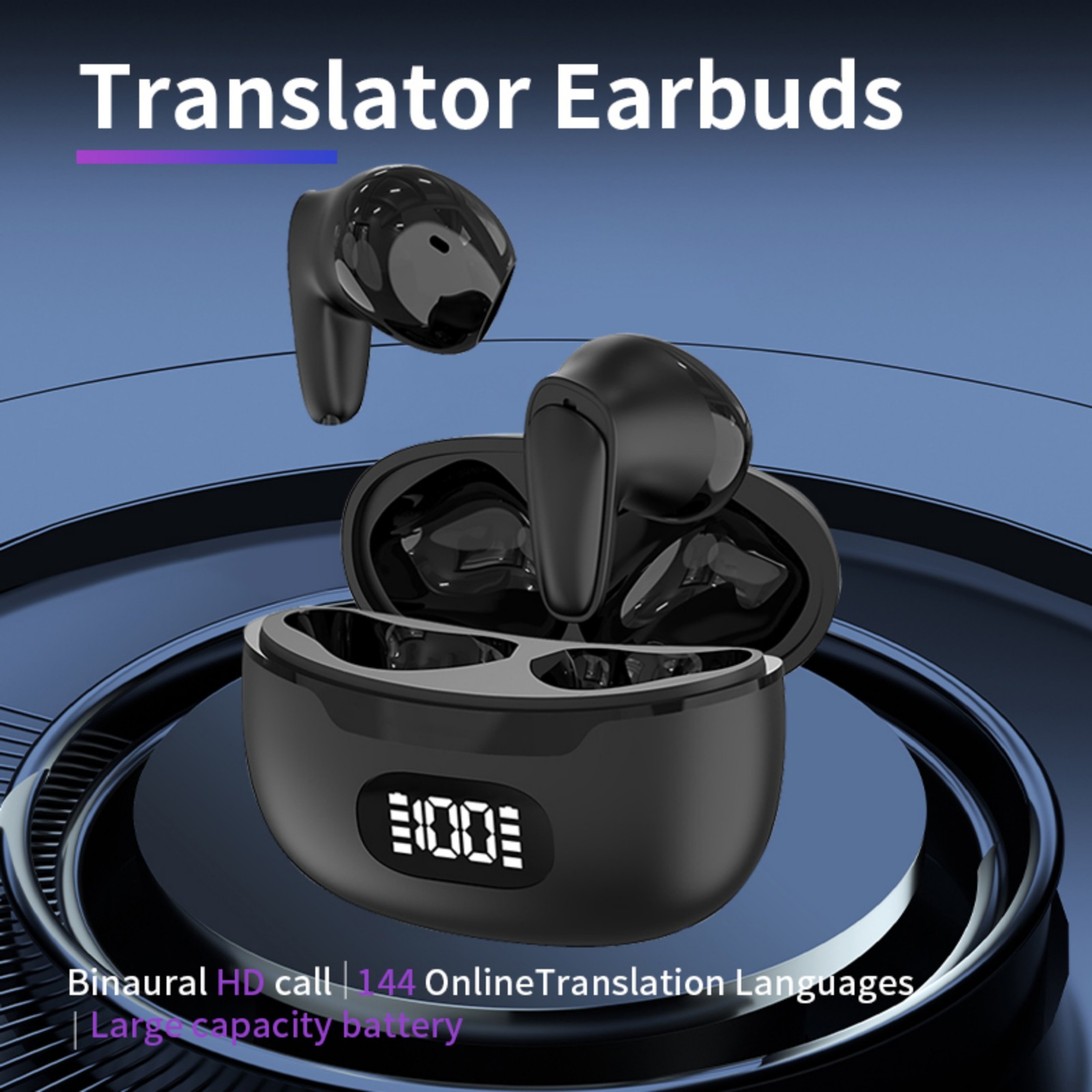 Digital Rechargeable Hearing Aids With Charging Case For Everyday Senior Use 1