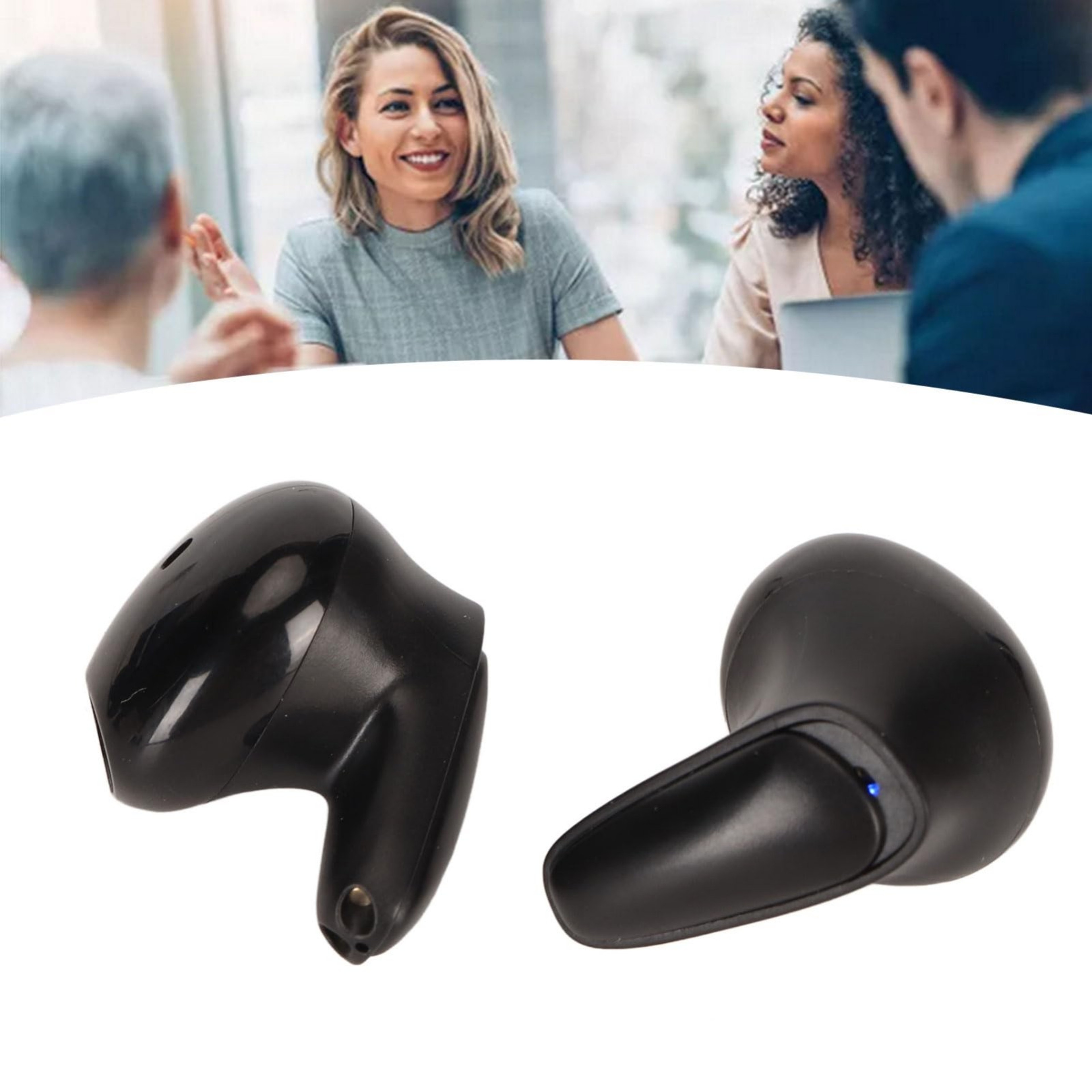 Digital Rechargeable Hearing Aids With Charging Case For Everyday Senior Use 6
