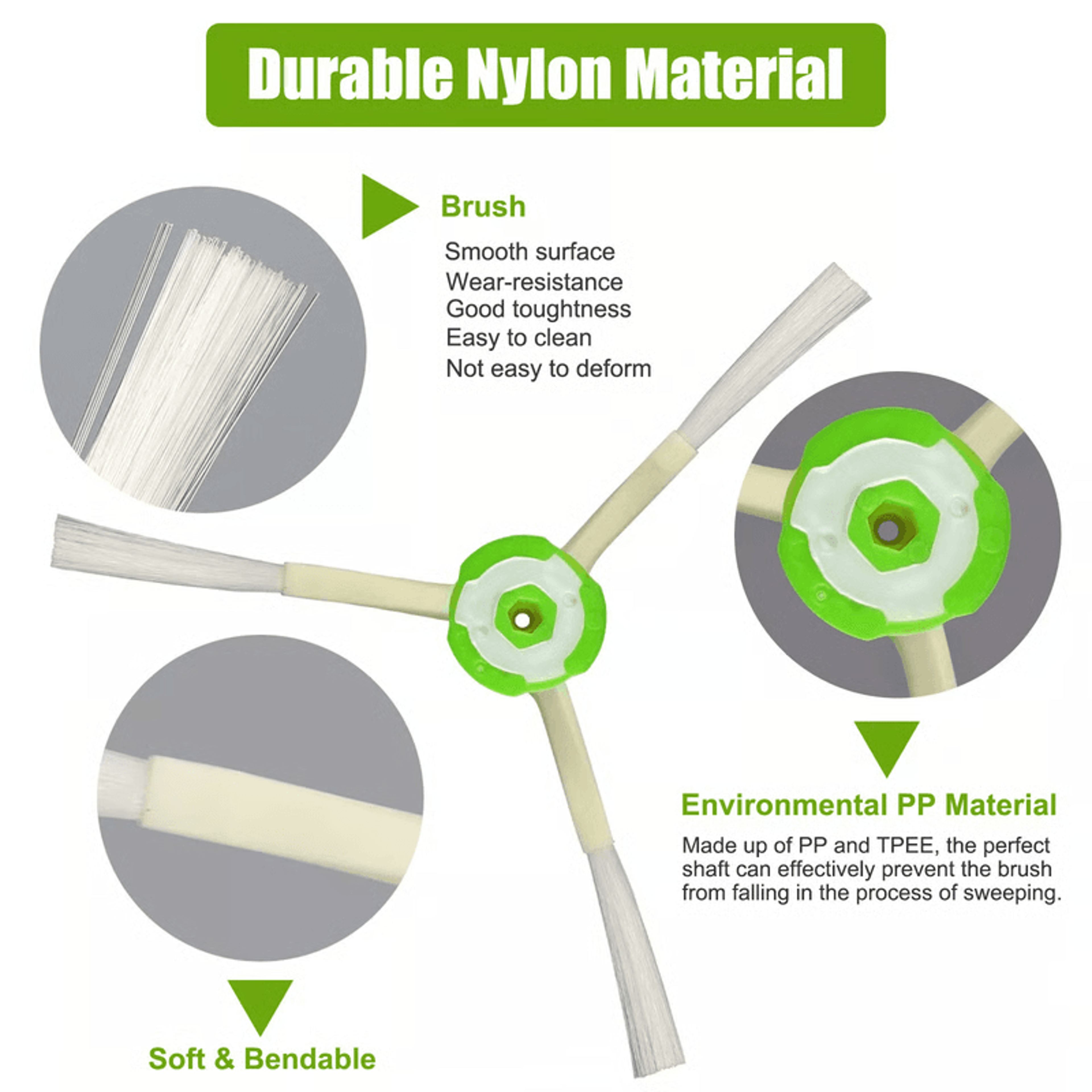 Roomba HEPA Filter And Side Brush Replacement Kit For IRobot Vacuums 2