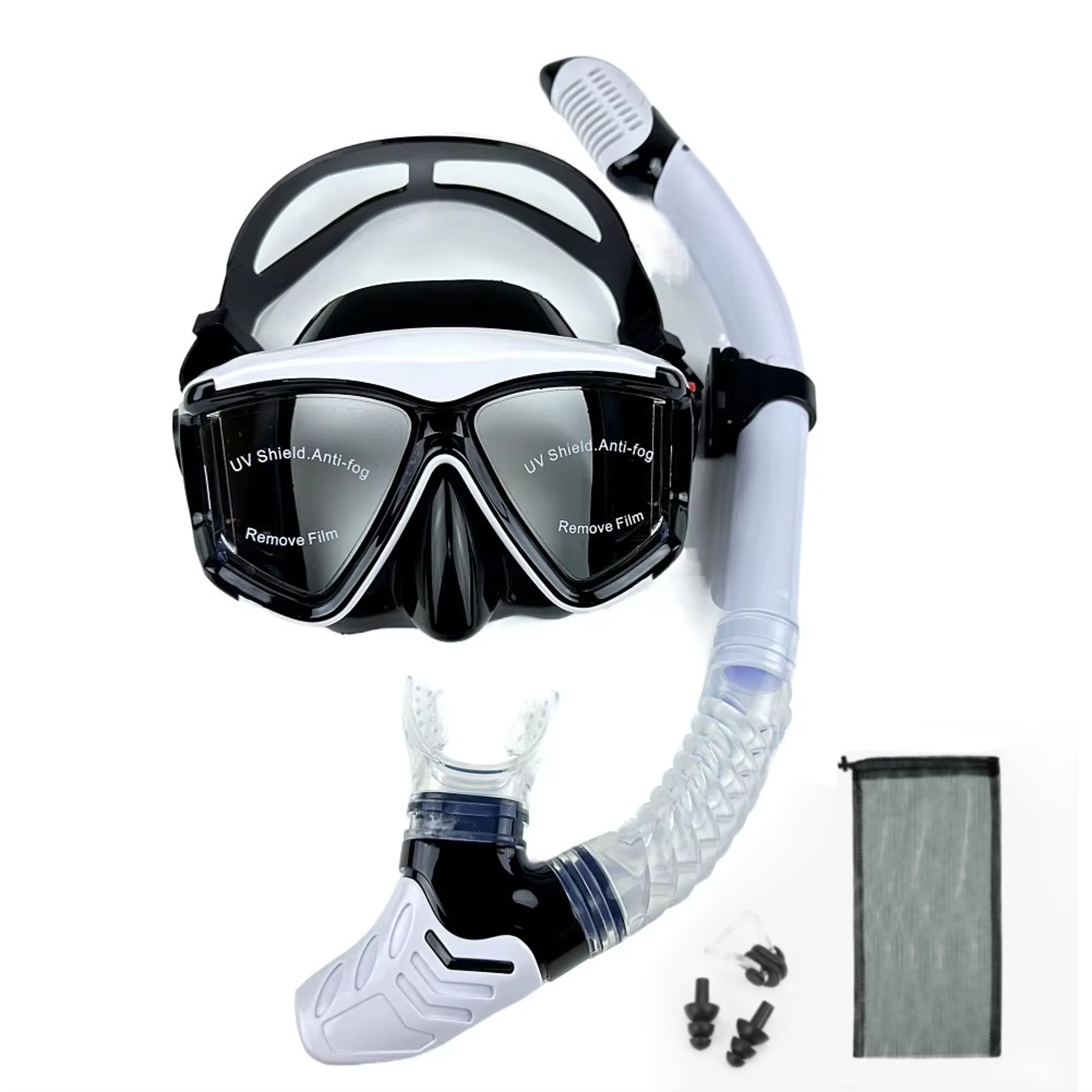 Anti Fog Snorkeling Mask For Adults Silicone Scuba Diving Mask Wide View Swim Goggles 8