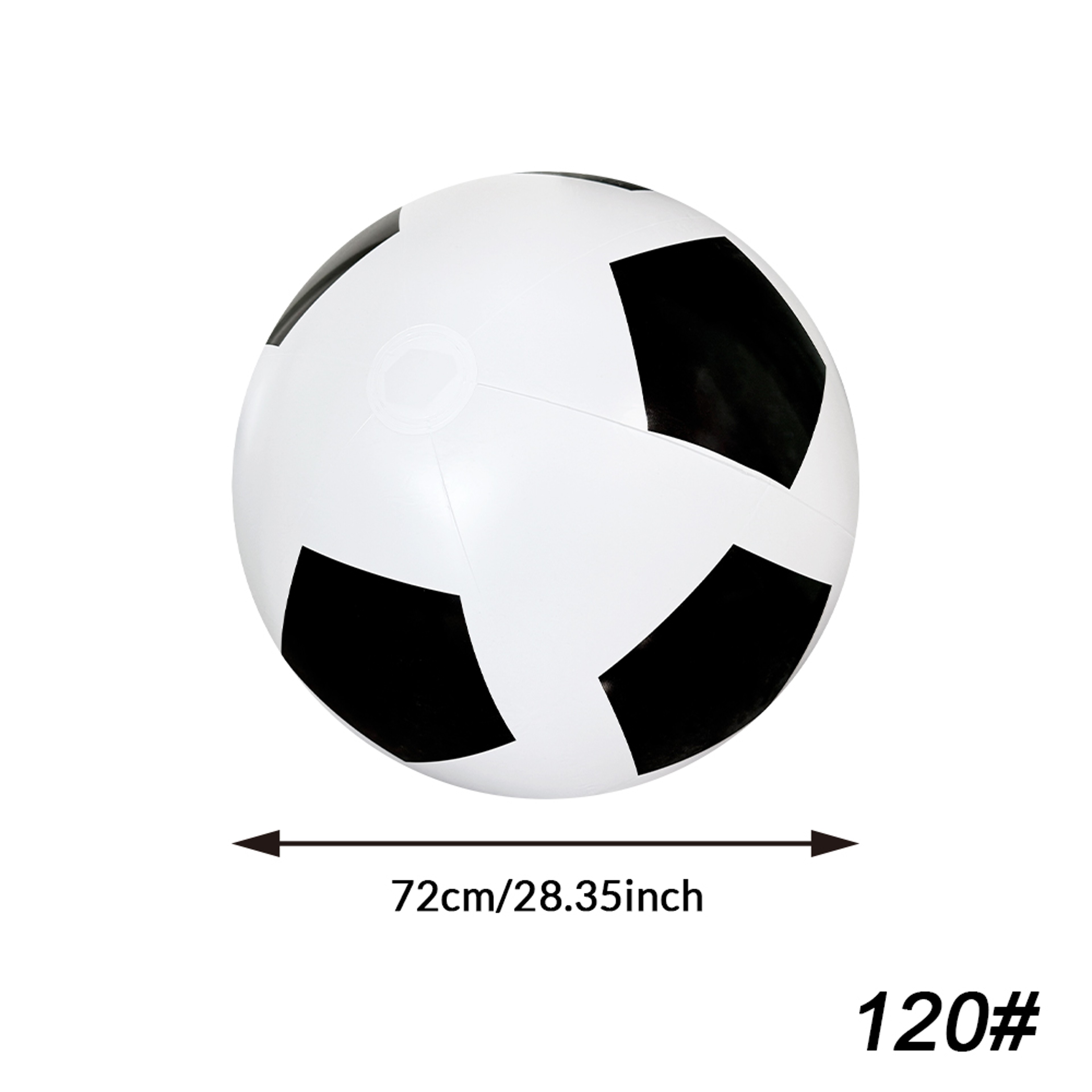Giant Inflatable Soccer Ball Game For Beach  Lawn Fun 5