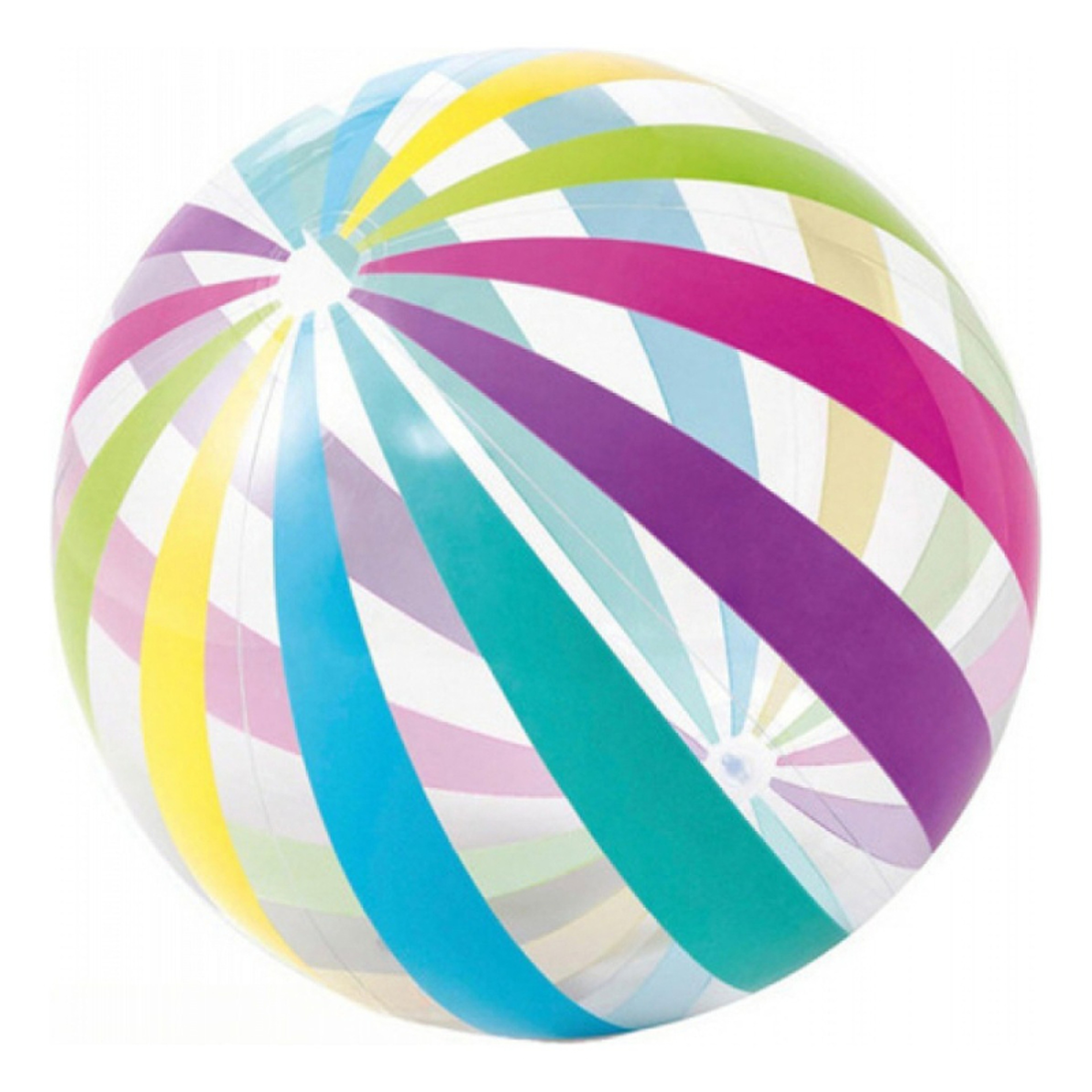 Transparent Colorful Inflatable Beach Ball For Pool  Summer Fun 7