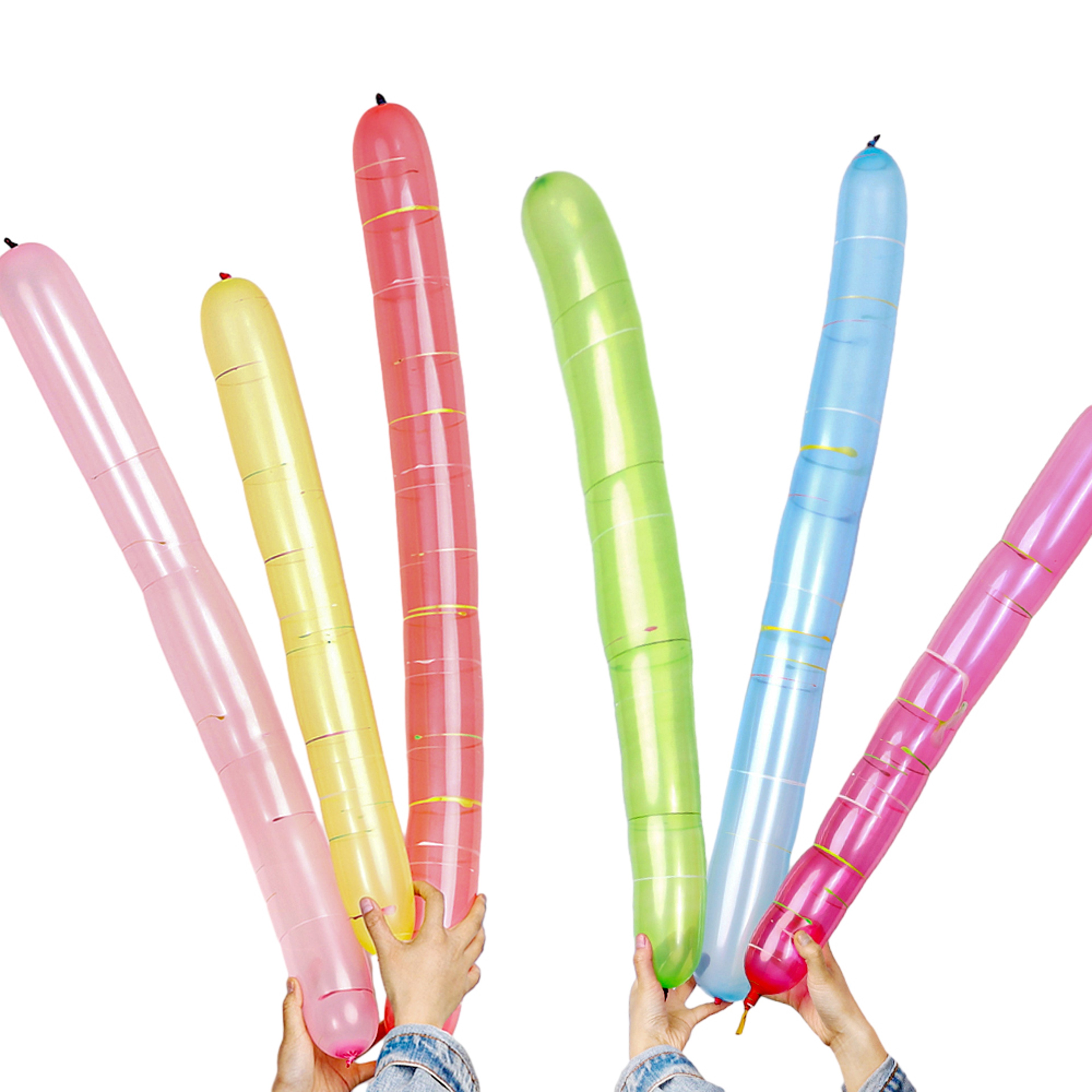 Rocket Balloon Launcher Set For Kids Reusable Flying Balloon Toy Party Pack 0