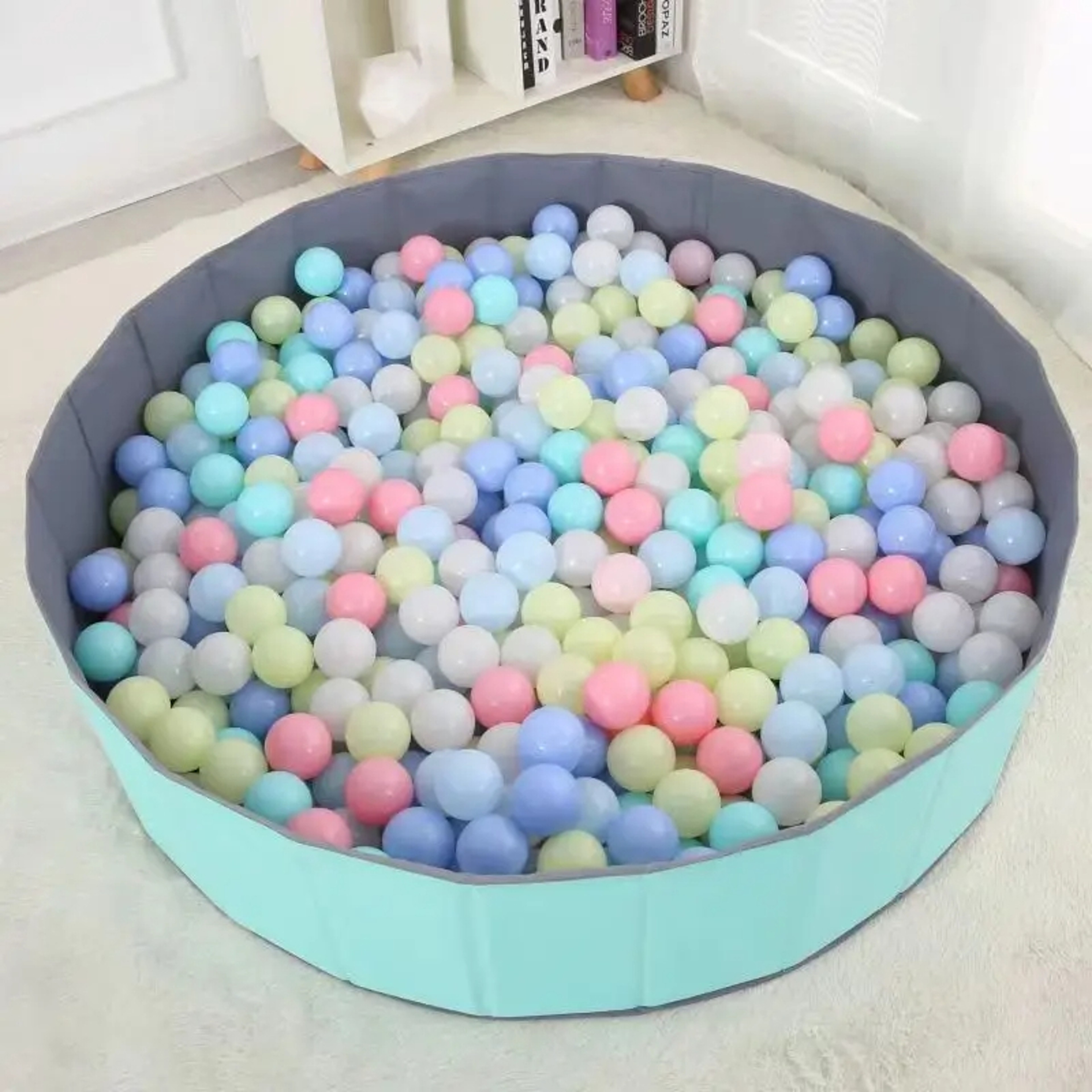 Soft Baby Ball Pit Set Ocean Wave Balls For Kids Play Pools  Indoor Fun 1