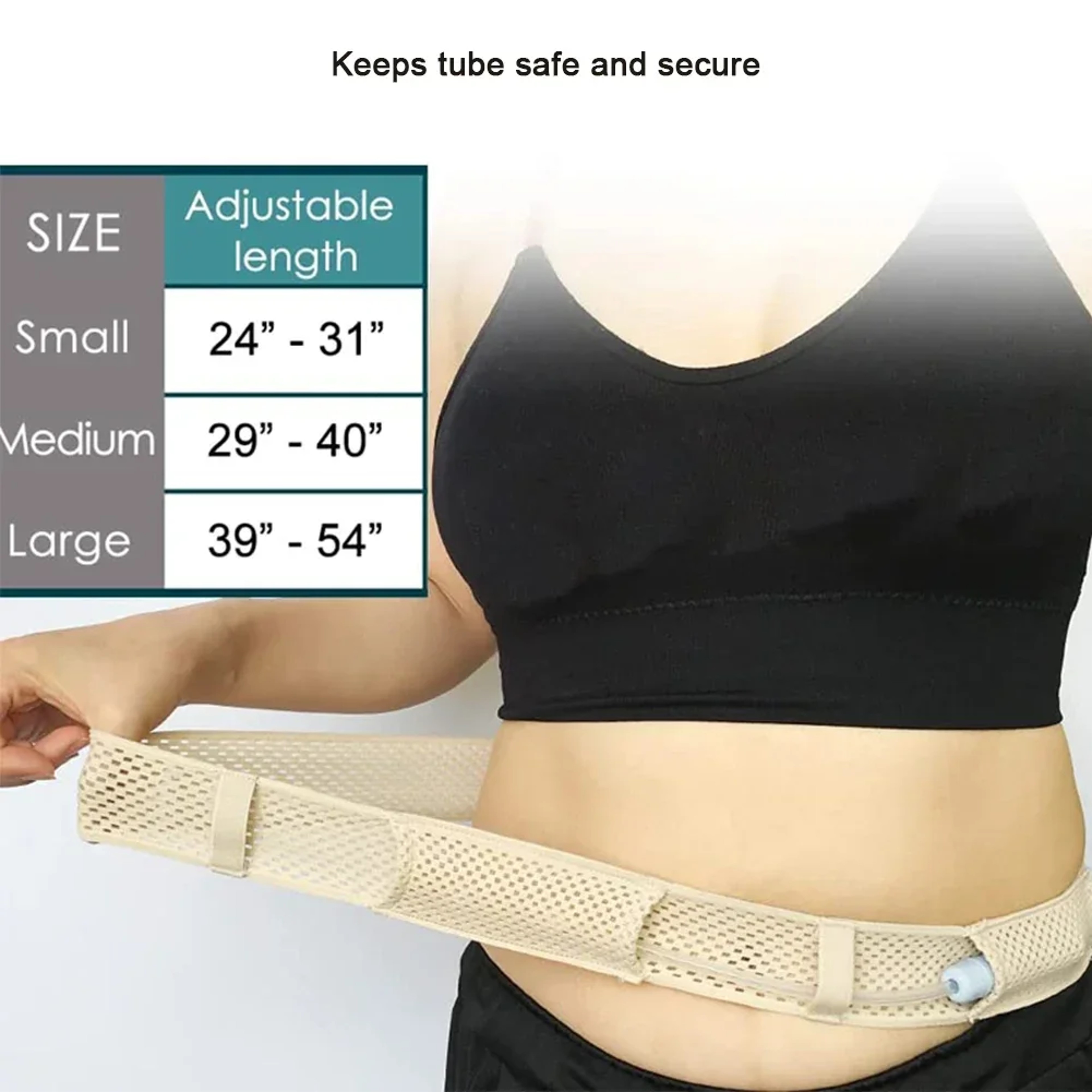 Catheter Fixation Waist Belt For Peritoneal Dialysis Tube Protection 7
