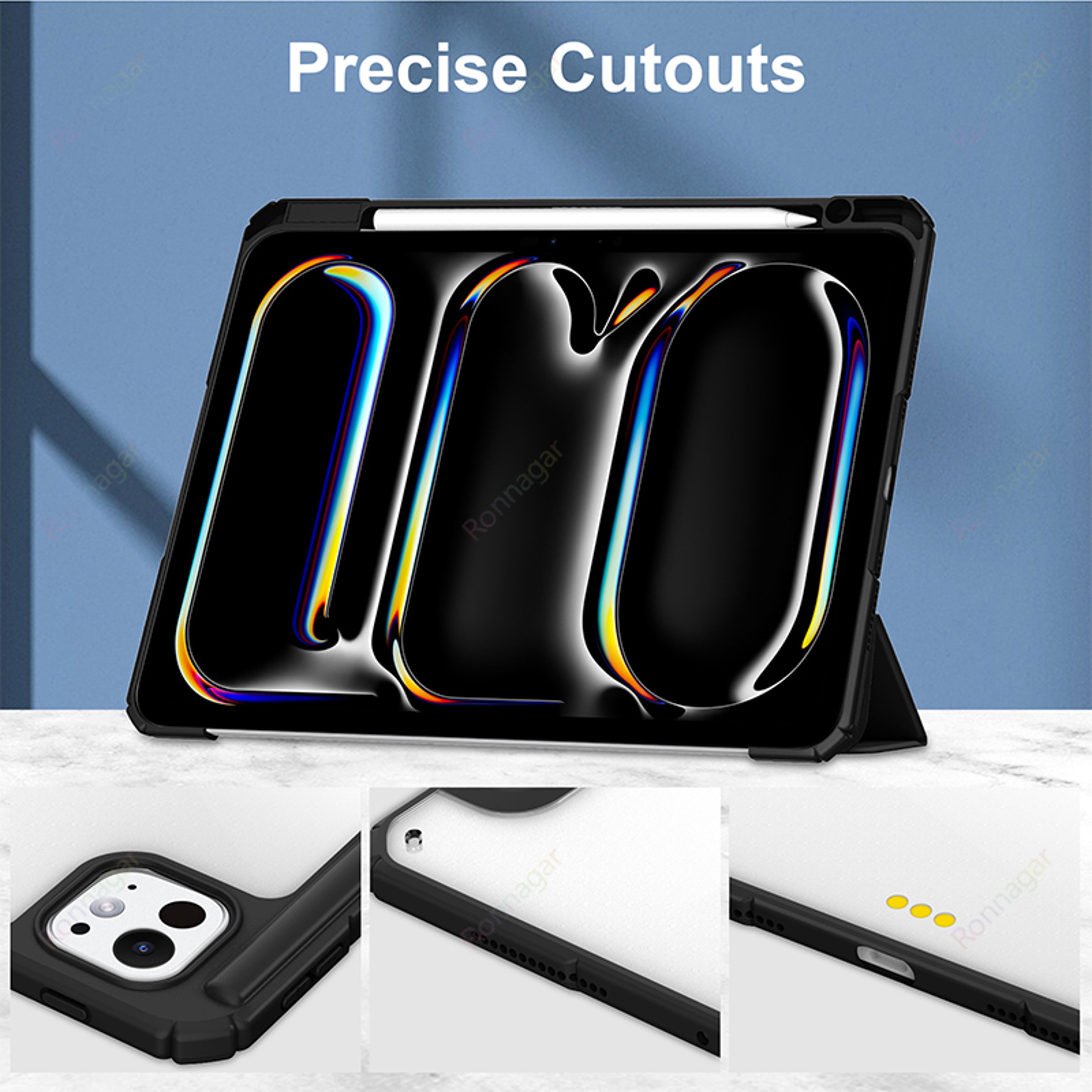 Smart Stand Cover Sleeve Case For IPad Air 3