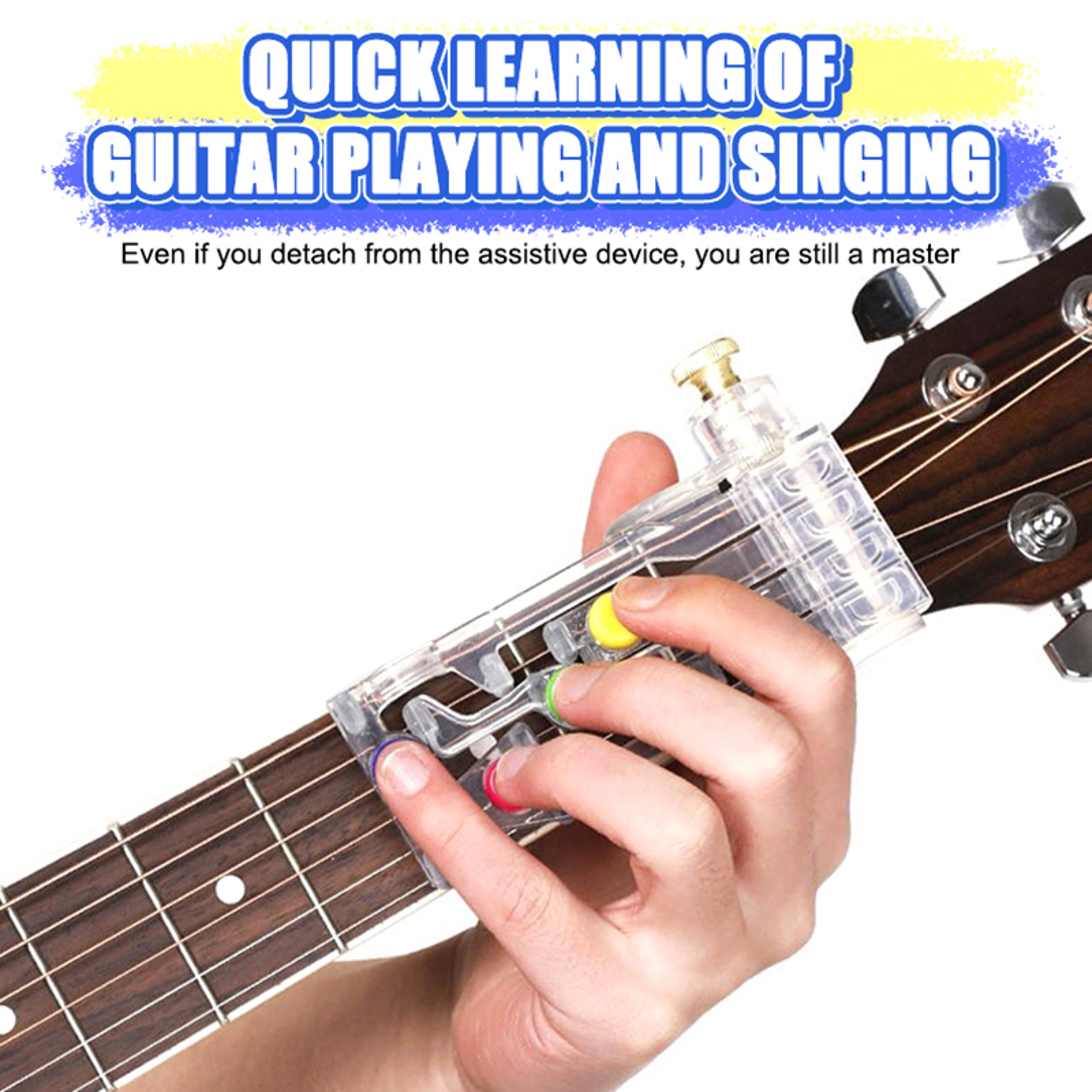 Guitar Practice Aid For Chord Learning  Train Like A Pro 6