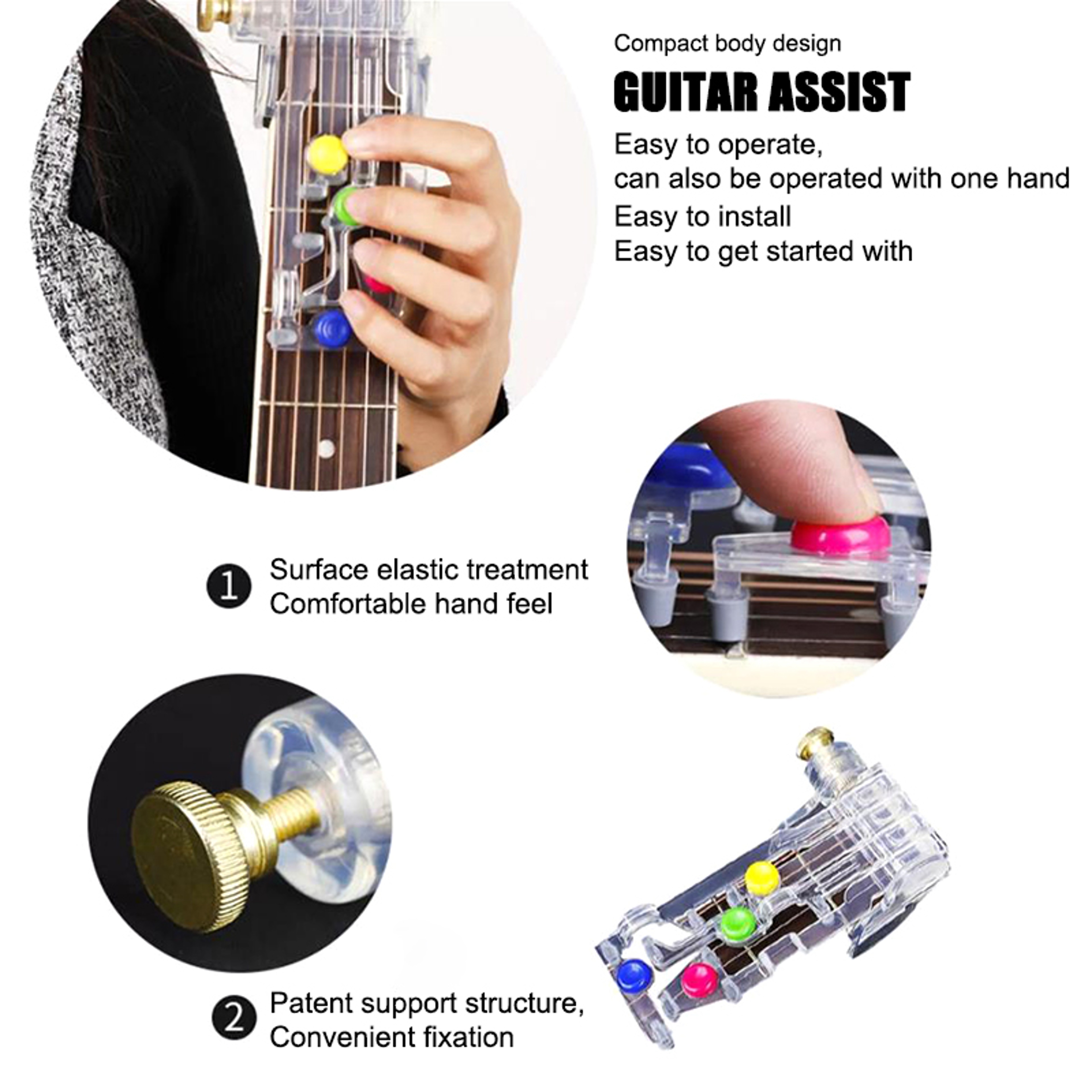 Guitar Practice Aid For Chord Learning  Train Like A Pro 5