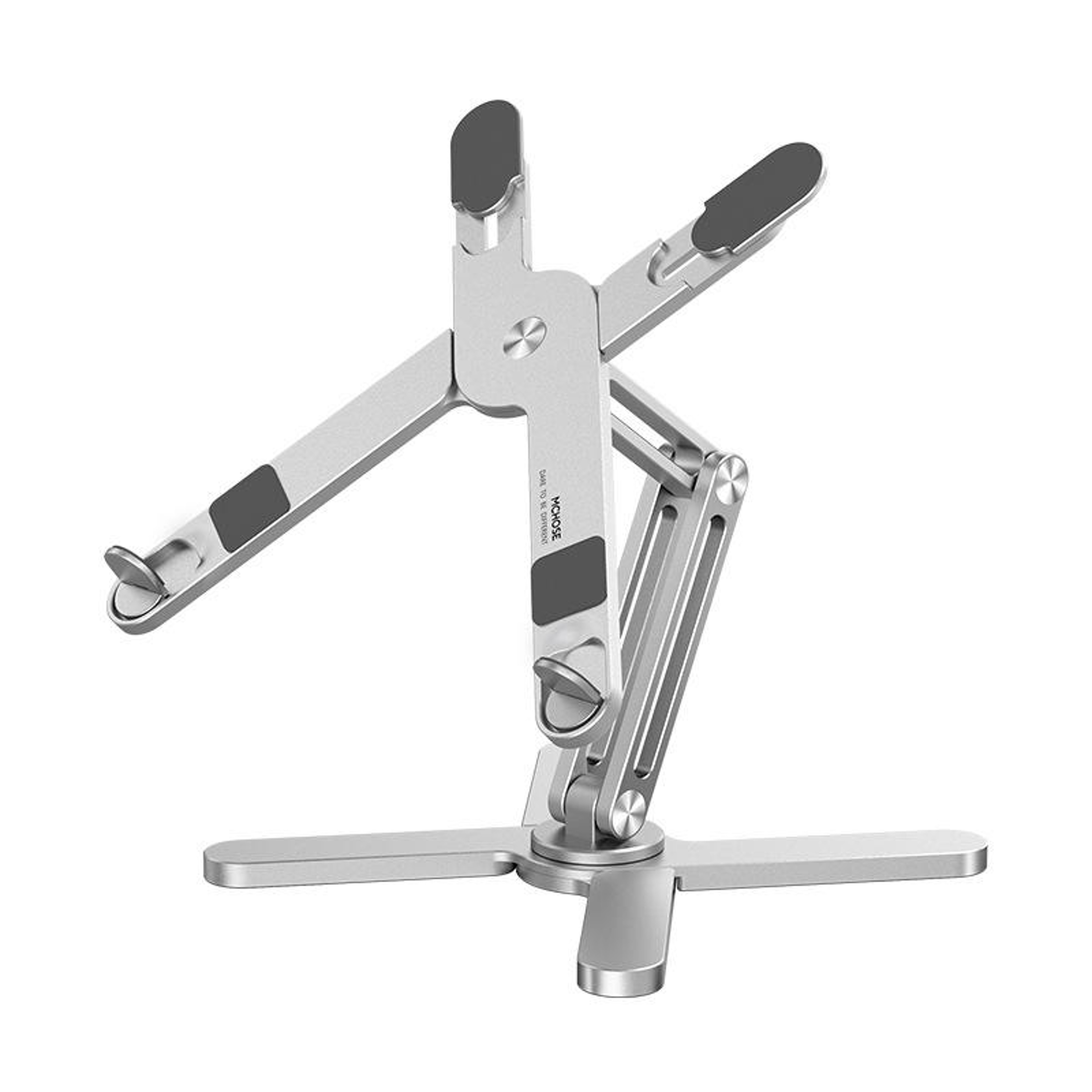 Portable X Type Bracket for Laptop, Foldable Laptop Stand, Adjustable Aluminum Alloy – view 8