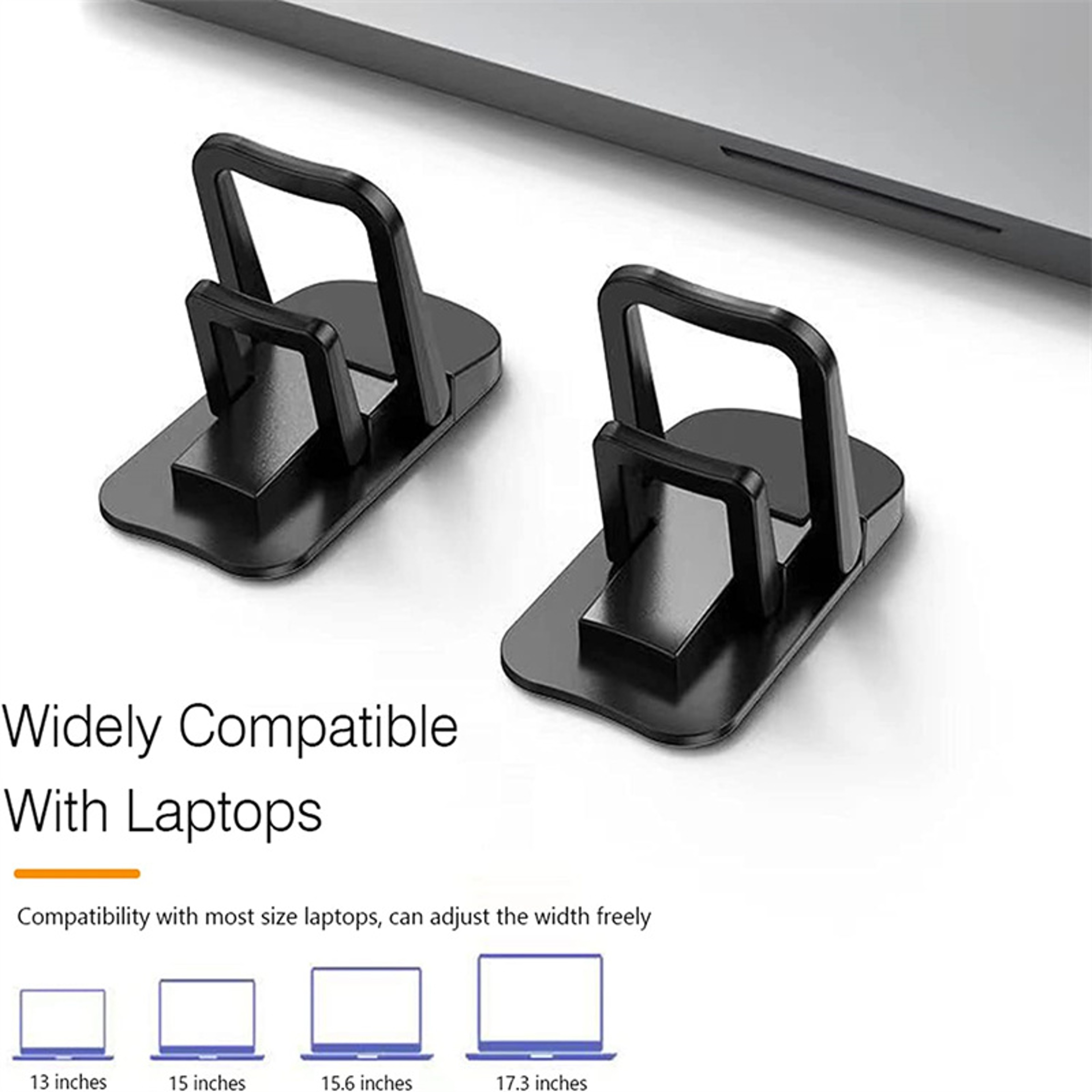 Adjustable Keyboard Holder, Portable Mini Laptop Stand for Computer, Laptop Stands for MacBook Pro Air PC Notebook – view 2