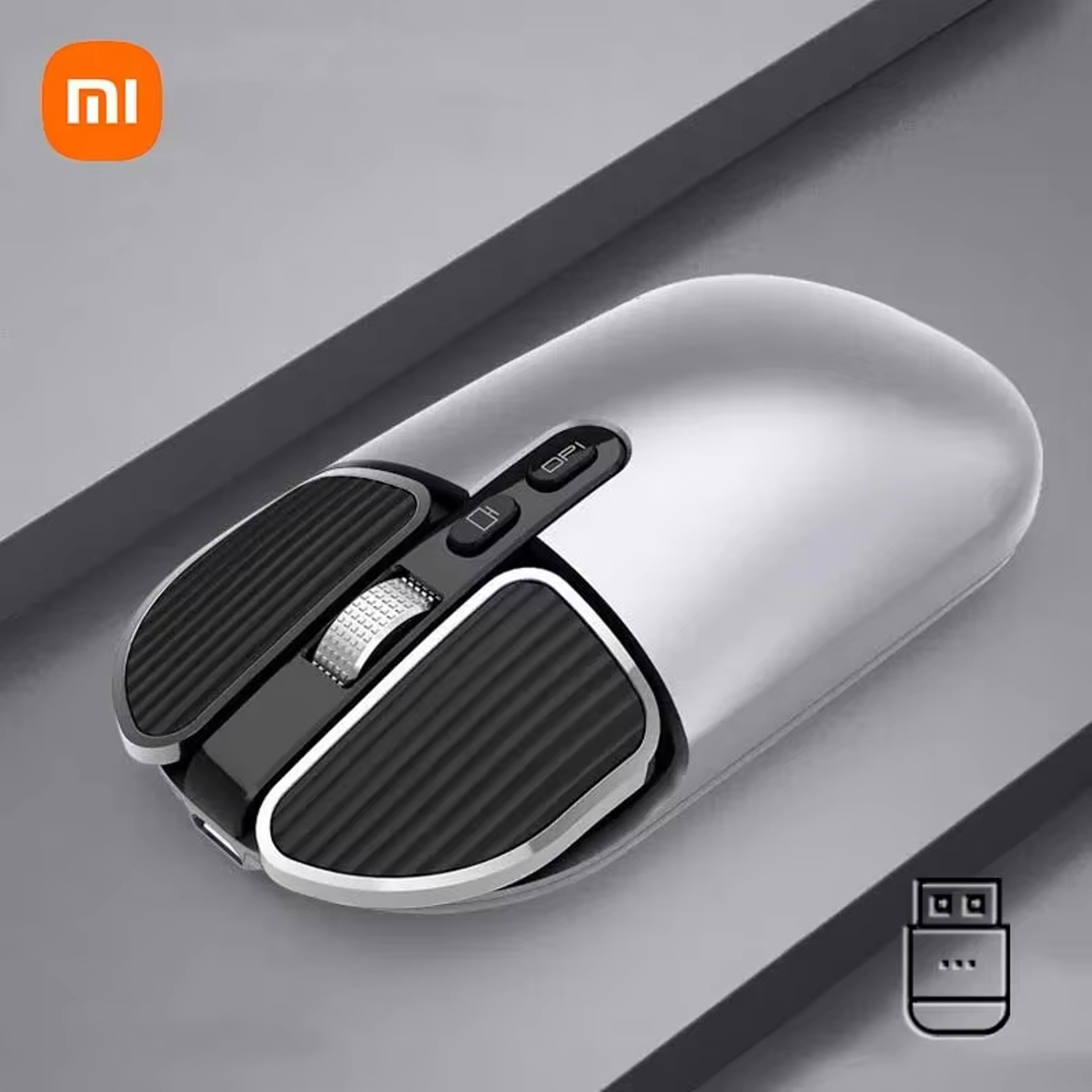 Wireless Xiaomi Mouse 2.4 GHz, Anti-Slip Desktop, 1600 DPI Adjustable, USB Rechargeable, Dual Mode Silence for Windows – view 9