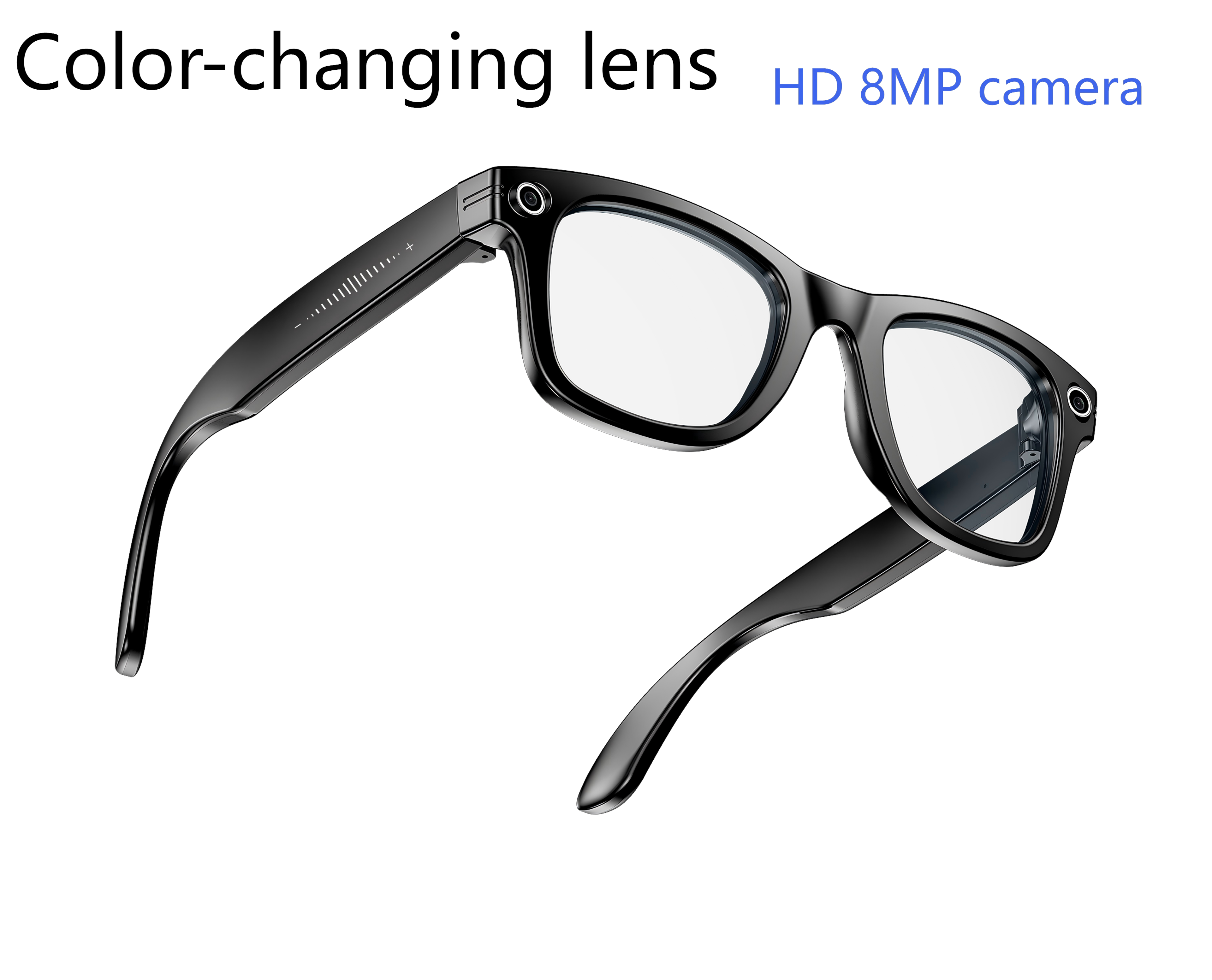 Smart Glasses 4K HD BT WIFI Camera Simultaneous Interpretation Object Recognition Voice Assistant C 7