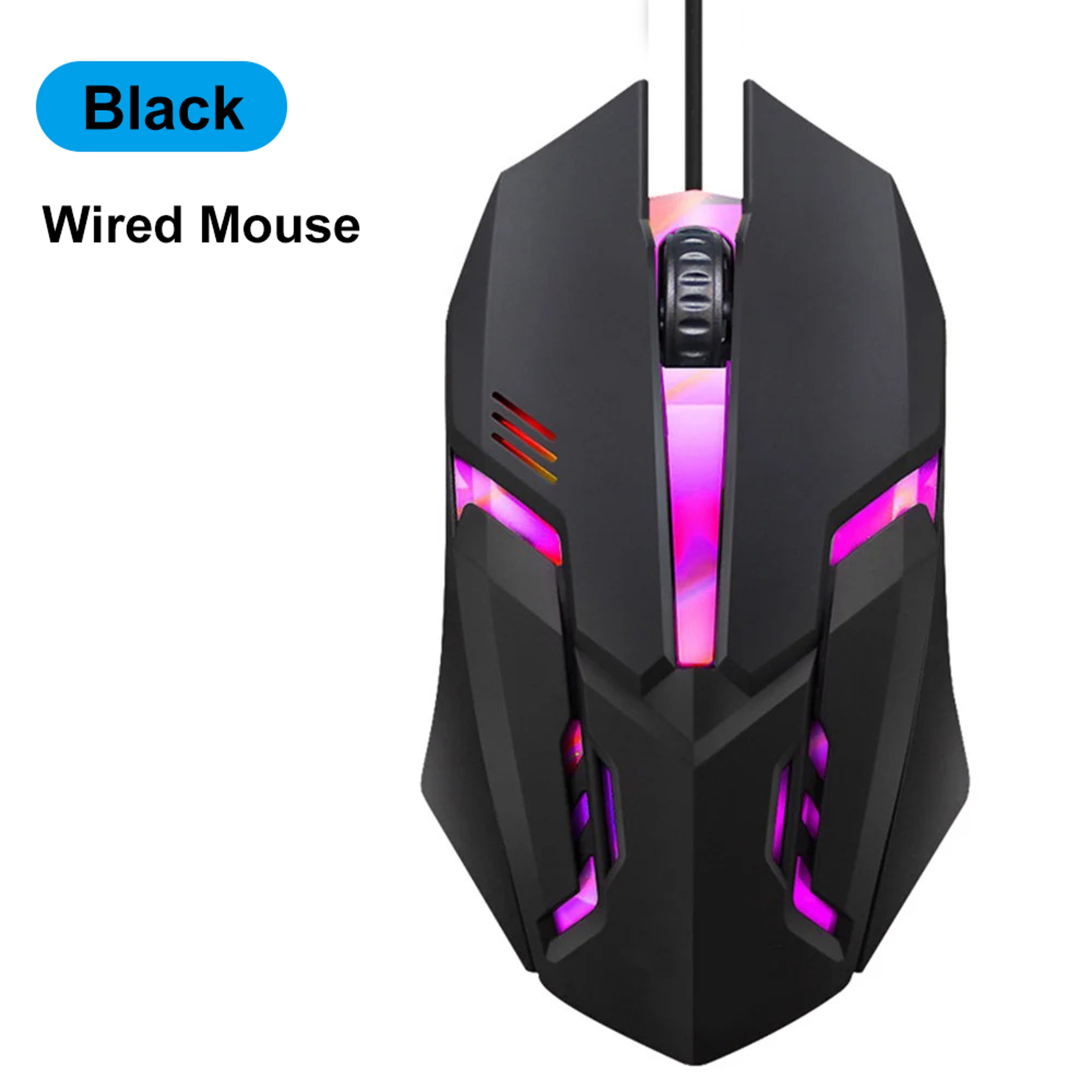 Dual-Mode Gaming Mouse, Bluetooth 5.2 Mouse, RGB 2.4G Wireless Mouse, 6 Buttons, Silent Mouse for MacBook, Tablet – view 11