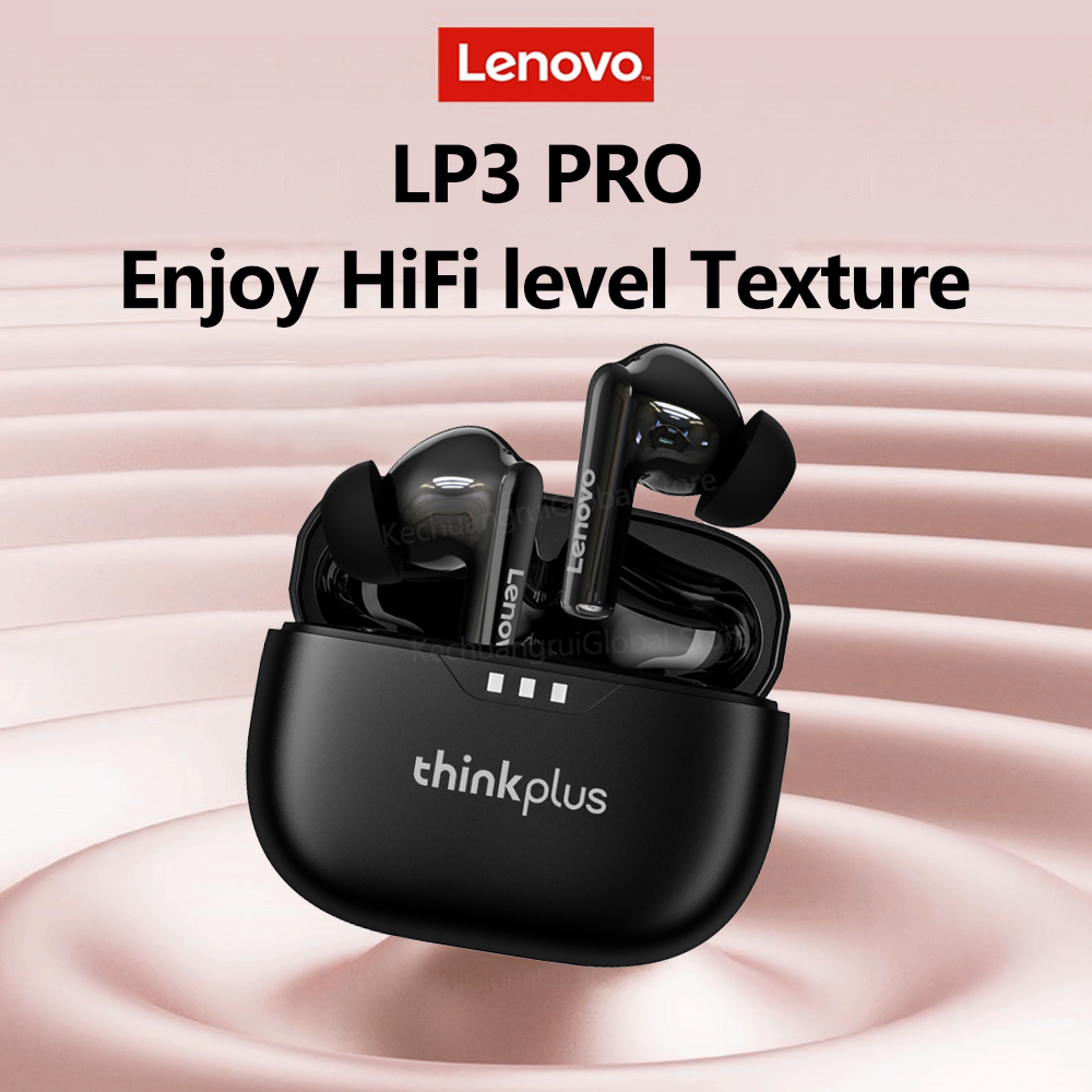 Lenovo 5.2 Bluetooth Headphones Original, Wireless Earbuds HiFi Noise Reduction – view 1