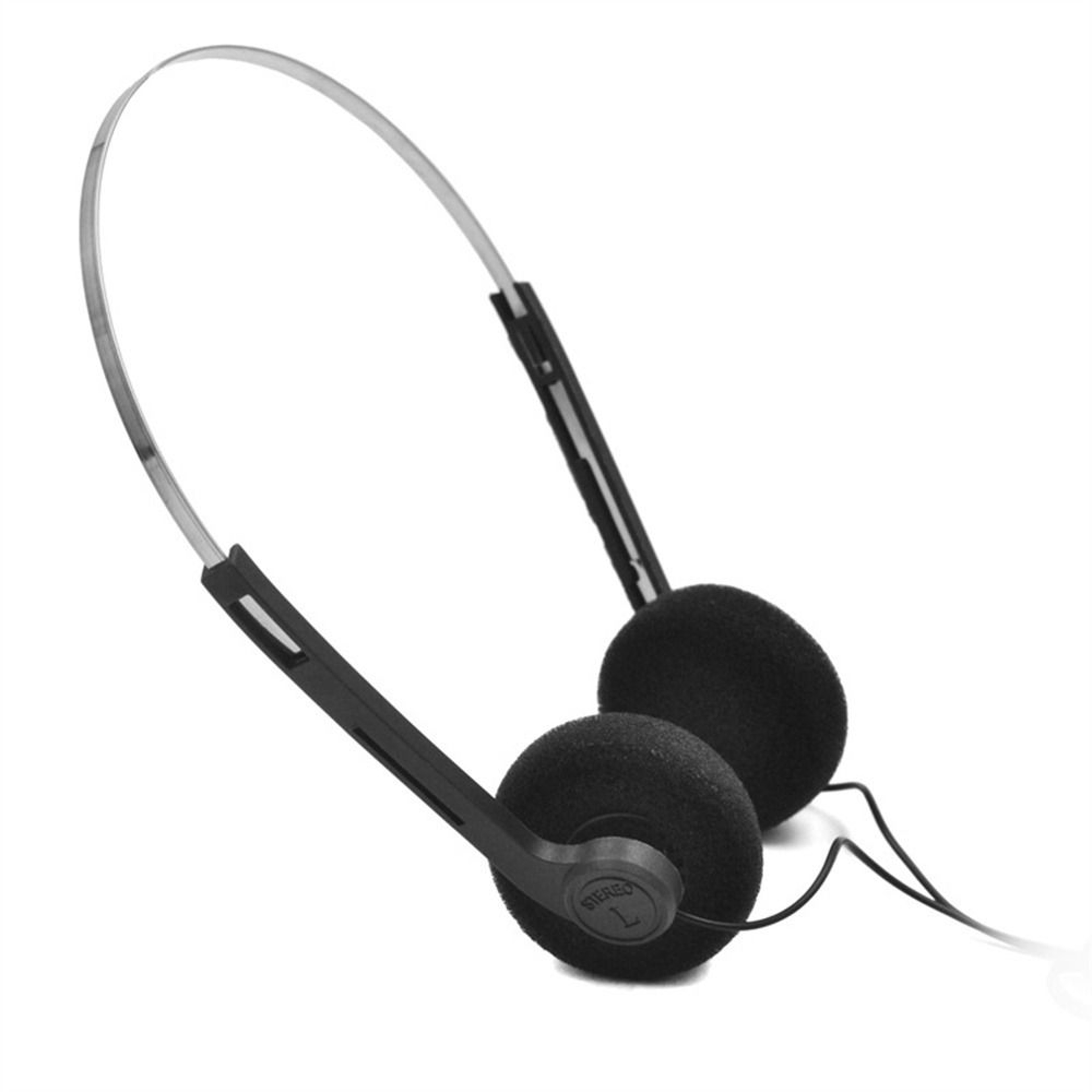 Vintage Wired Over Ear Headphone, Portable Underwire 3.5mm Music Mp3 – view 2