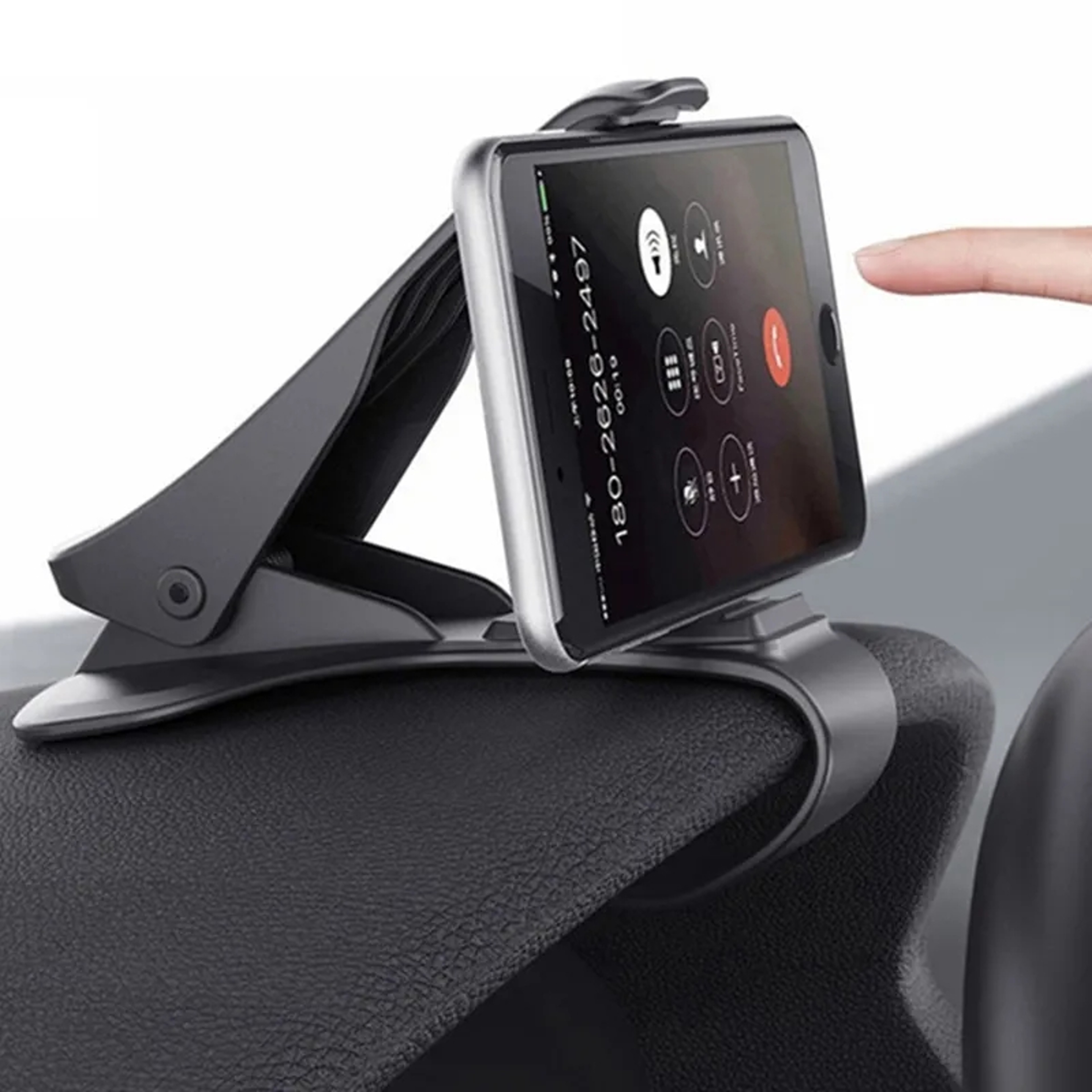 GPS Navigation Car Phone Holder, Universal Dashboard Phone Holder, Mobile Clip, Fold Holder Mount Stand Bracket – view 3