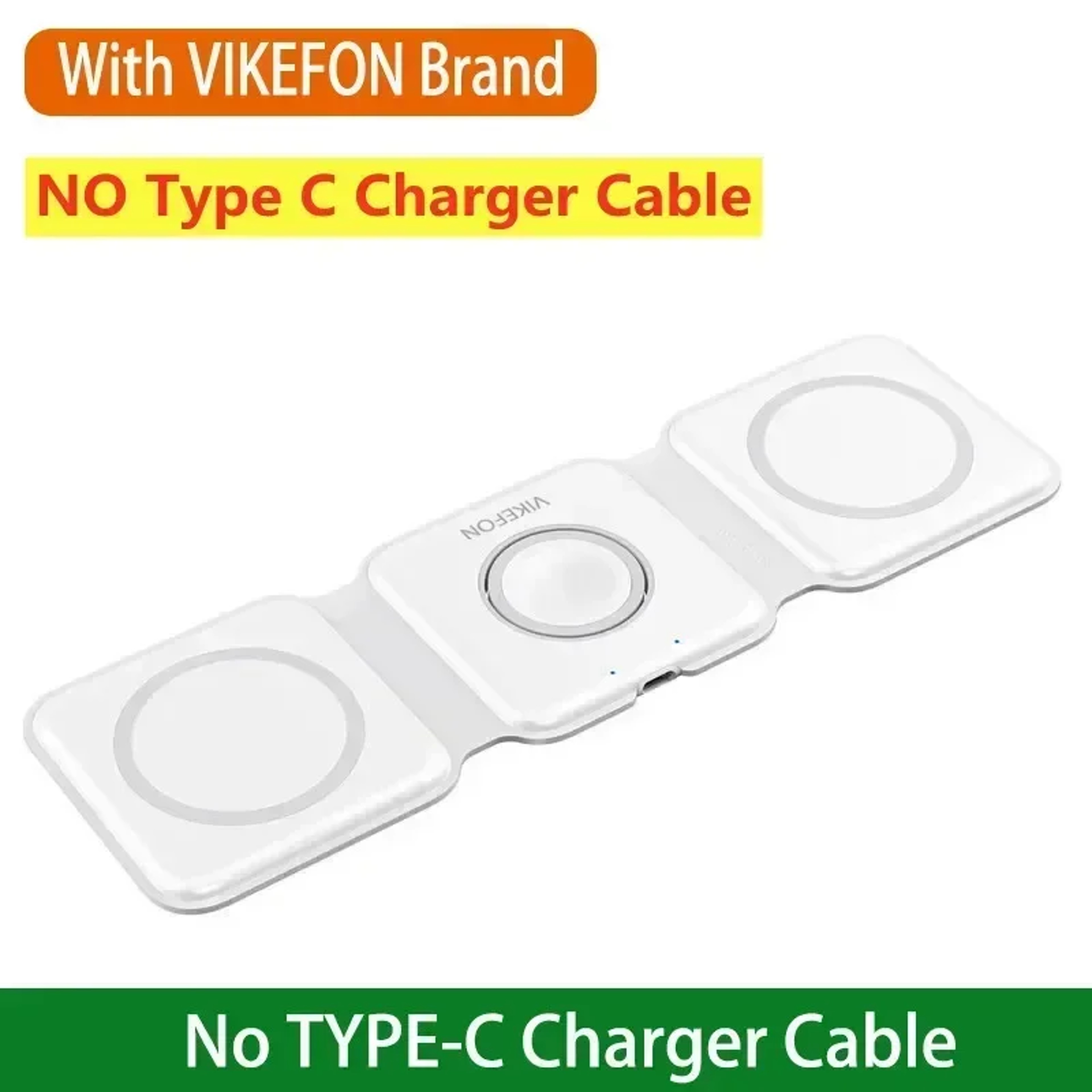 3 in 1 Phone Charge Dock for iPhone, Desktop Wireless Charger, Apple Watch, AirPods Pro Fast Charging – view 7