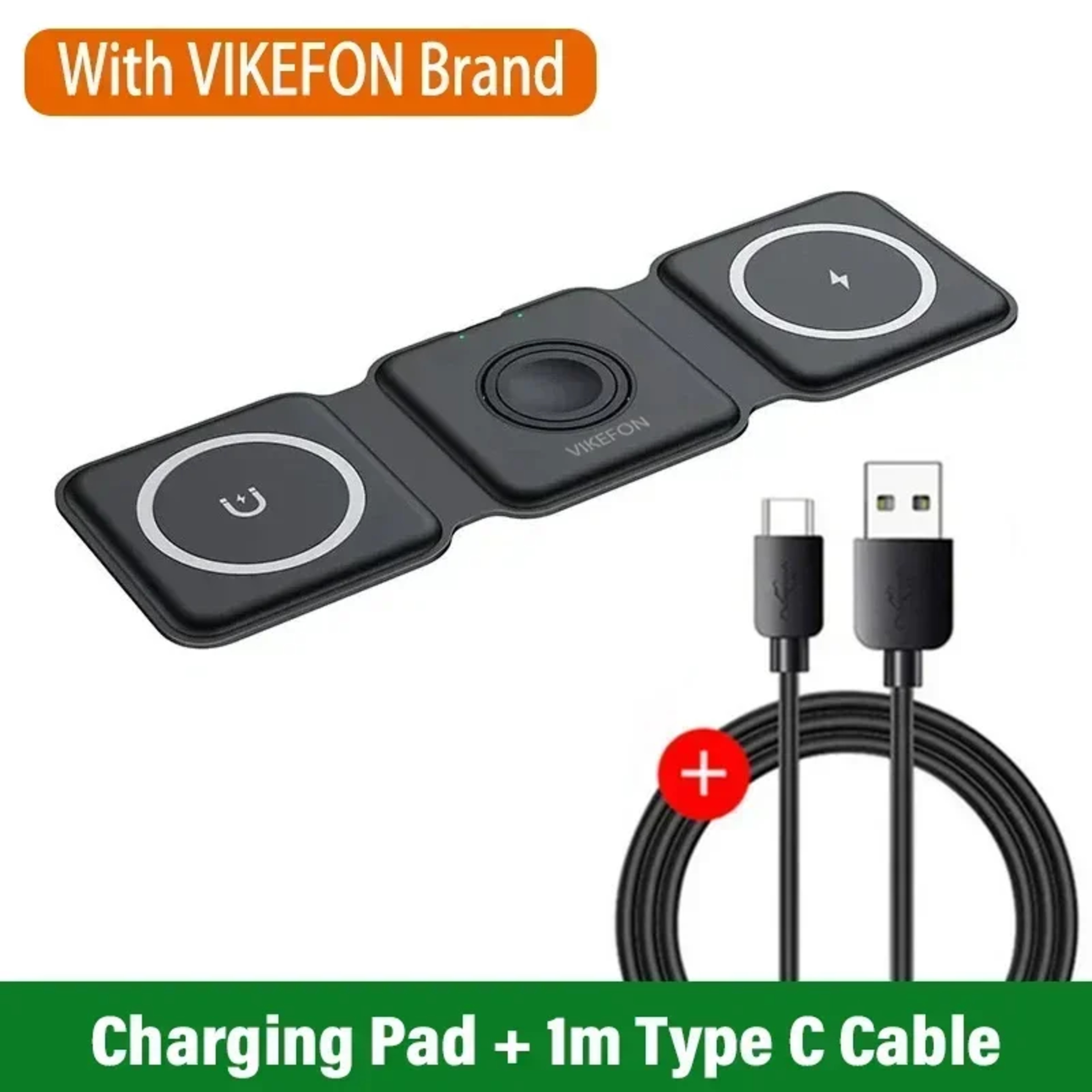 3 in 1 Phone Charge Dock for iPhone, Desktop Wireless Charger, Apple Watch, AirPods Pro Fast Charging – view 13