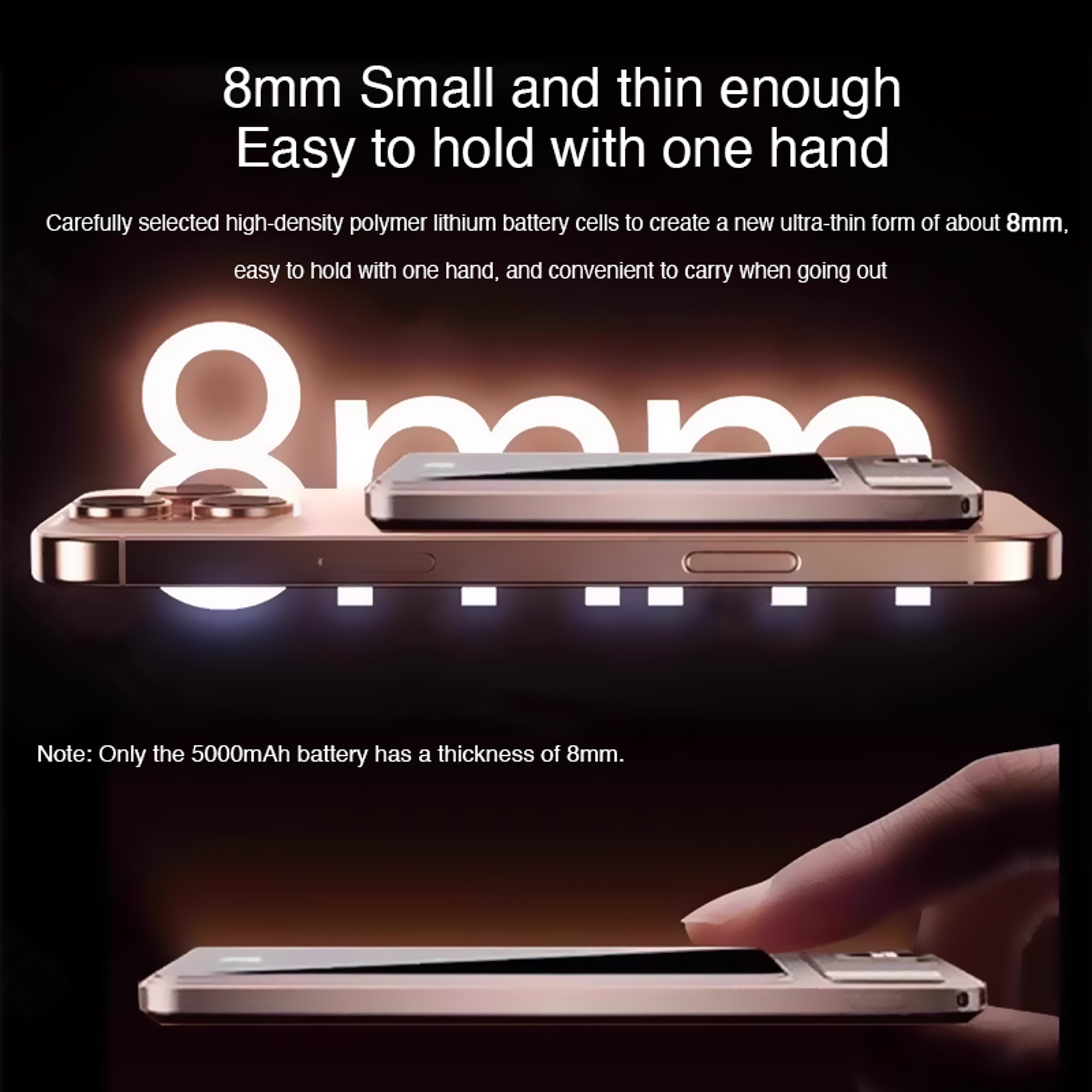 Portable Magnetic Wireless Power Bank 10000mAh Ultra Slim, 20W Fast Charging Battery for iPhone, Samsung, Xiaomi, Apple – view 4