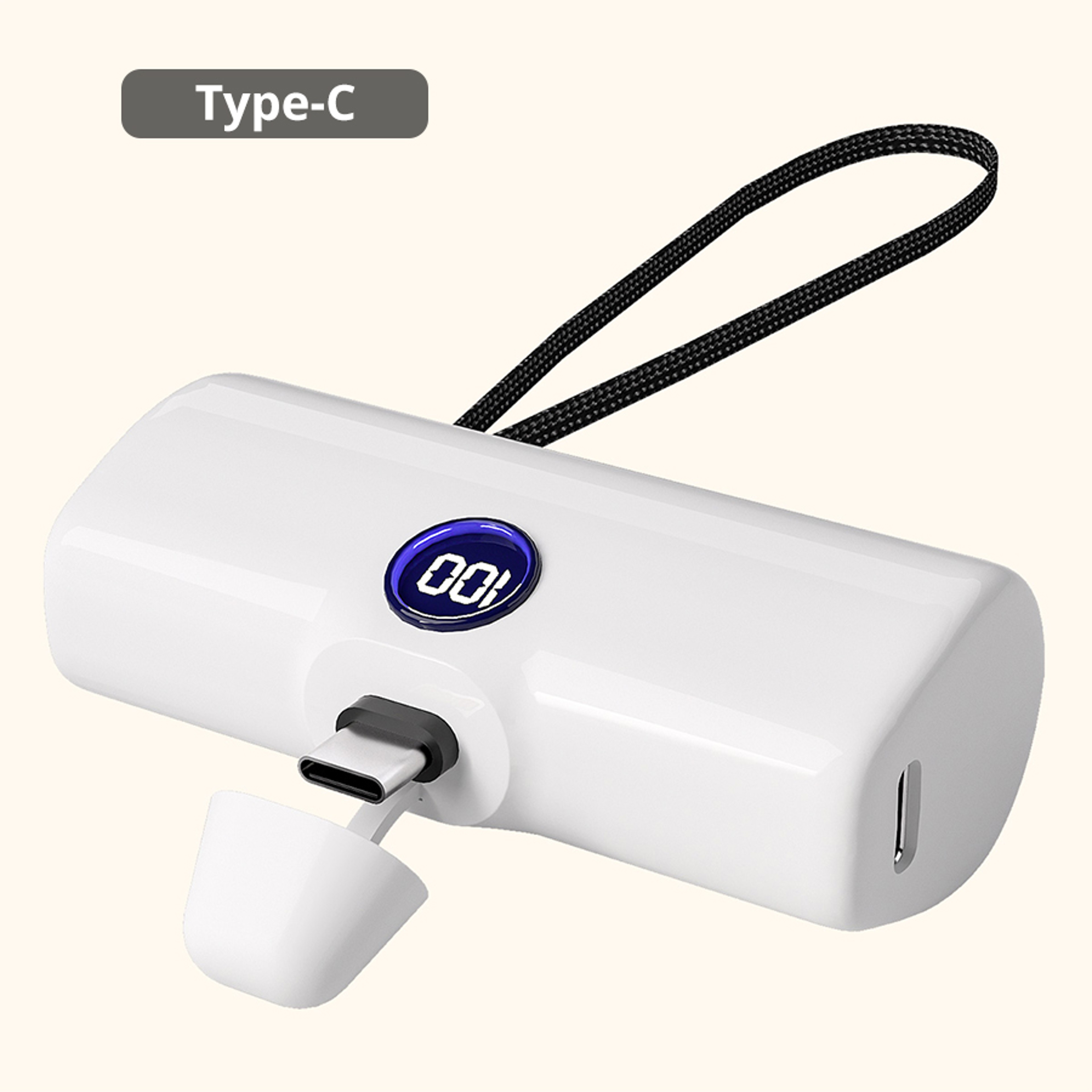 External Battery Type C or Lightning Plug, Power Bank for iPhone Samsung Xiaomi OPPO, Powerbank Fast Charging Portable – view 12