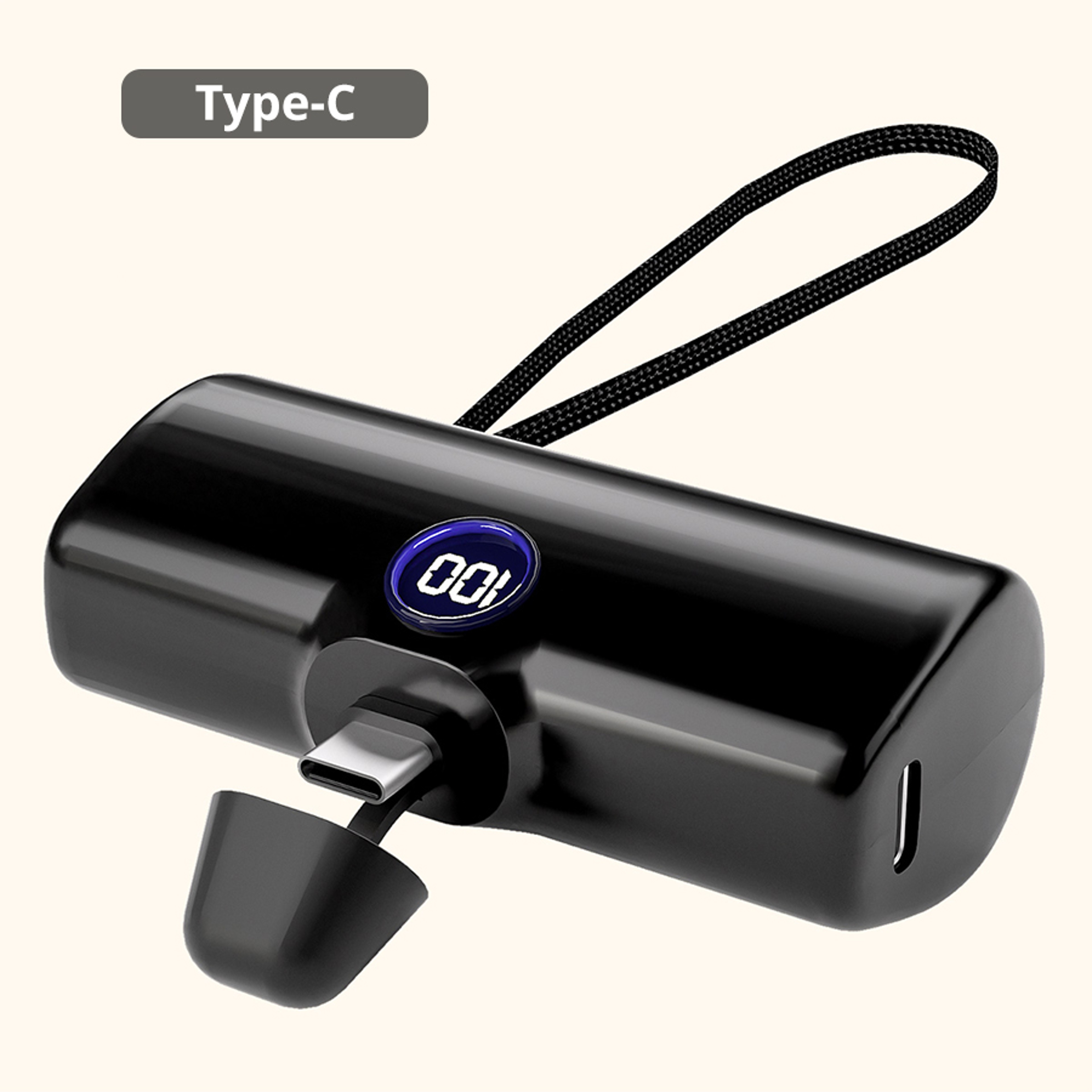 External Battery Type C or Lightning Plug, Power Bank for iPhone Samsung Xiaomi OPPO, Powerbank Fast Charging Portable – view 14