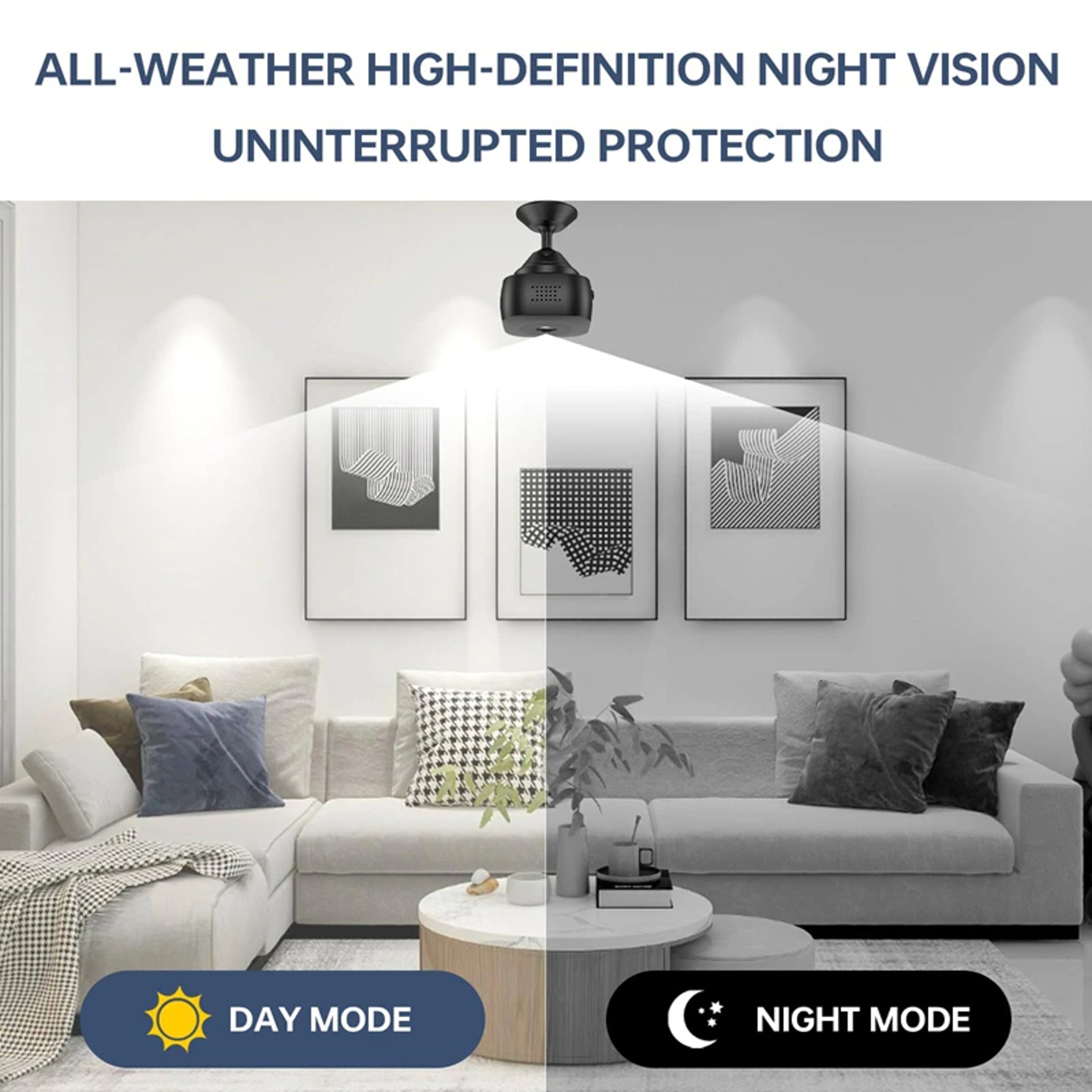 Small Cam, Mini Camera HD 1080P, Covert Video Recorder, High Definition WiFi Security Monitor, Full Color Night Visions – view 6