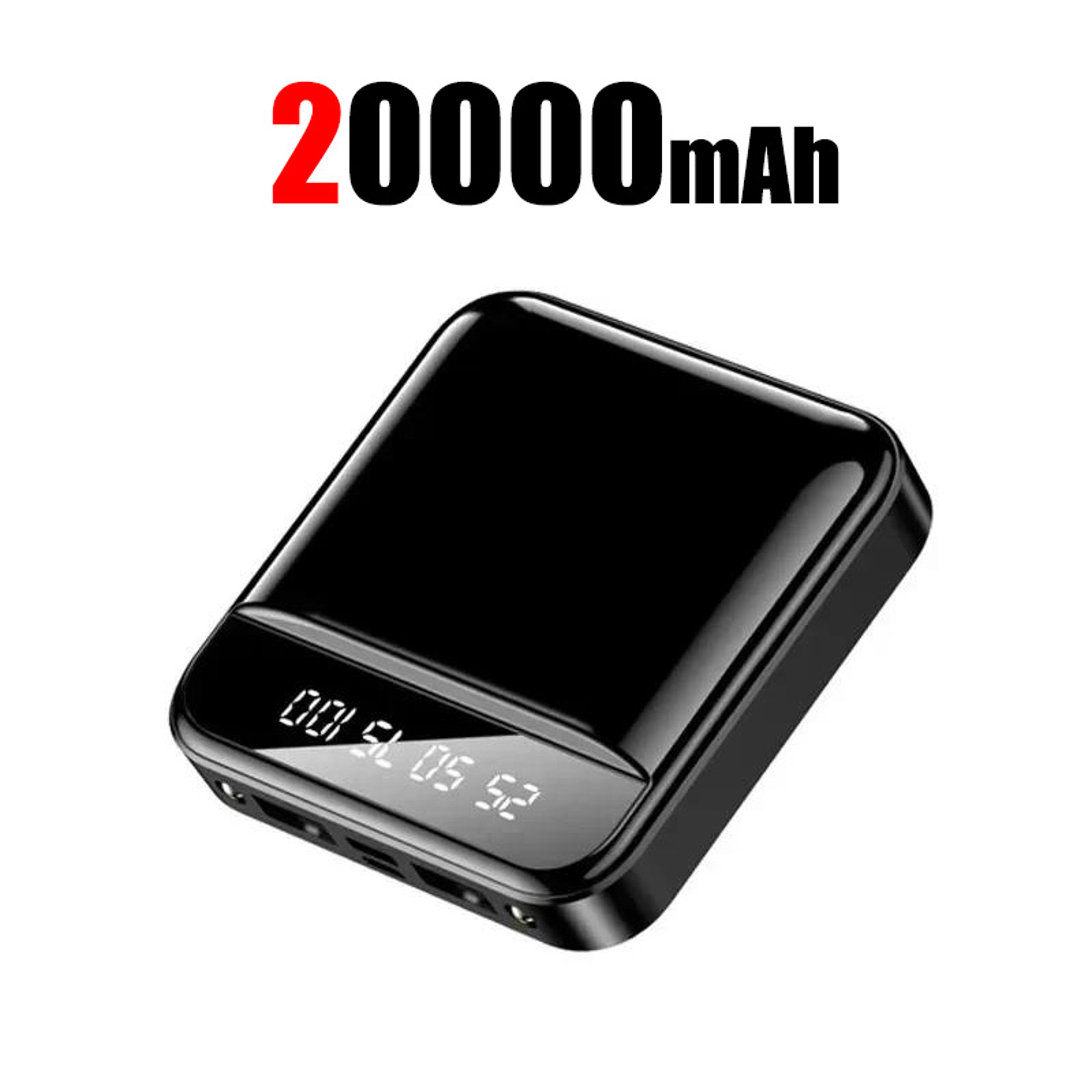 Mini Portable Power Bank Ultra Fast Charging External Battery With Flashlight For IPhone Xiaomi Sam 7