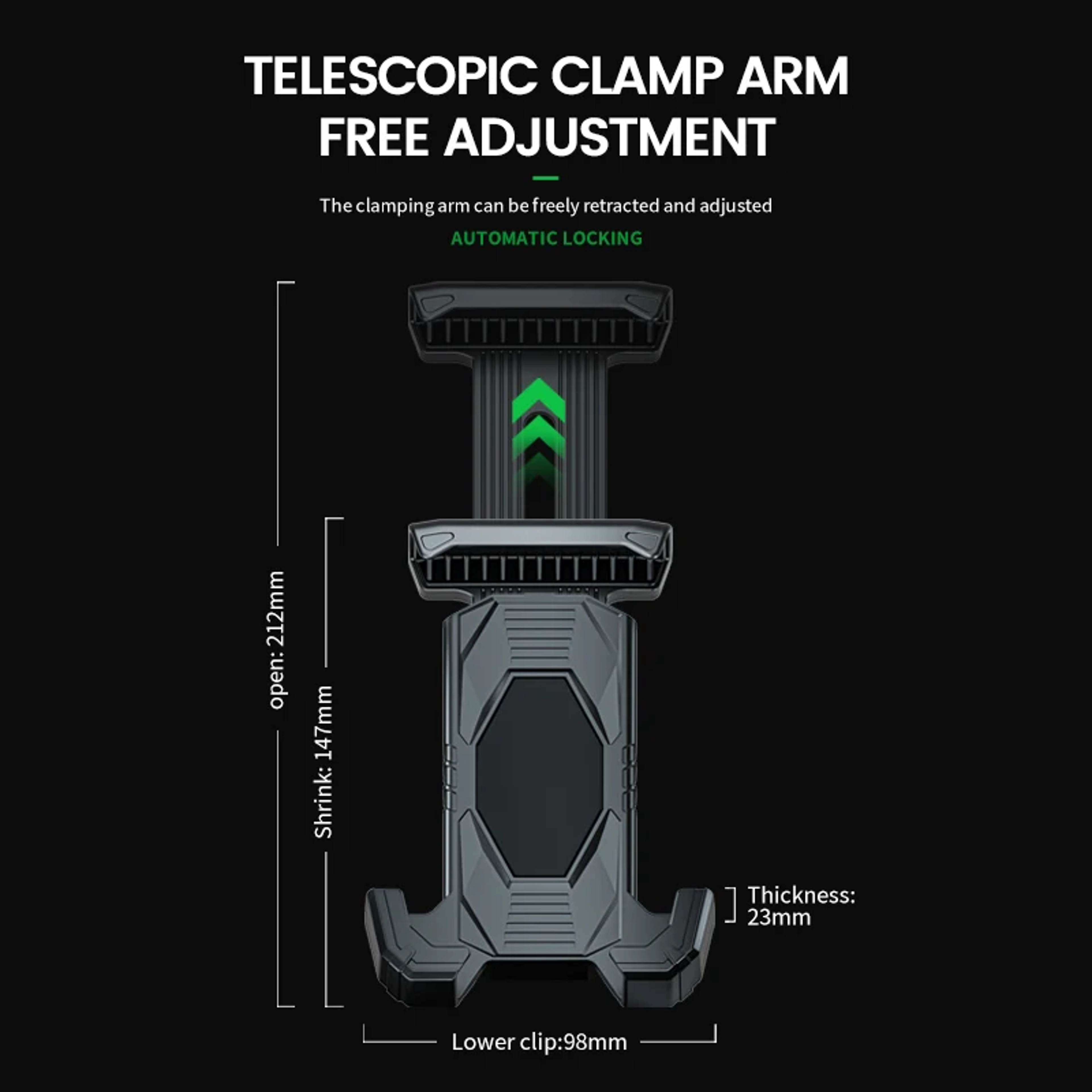 Bicycle Mount For 45 To 80 Inch Mobile Devices Universal Bike Phone Holder Motorcycle Scooter Handl 3