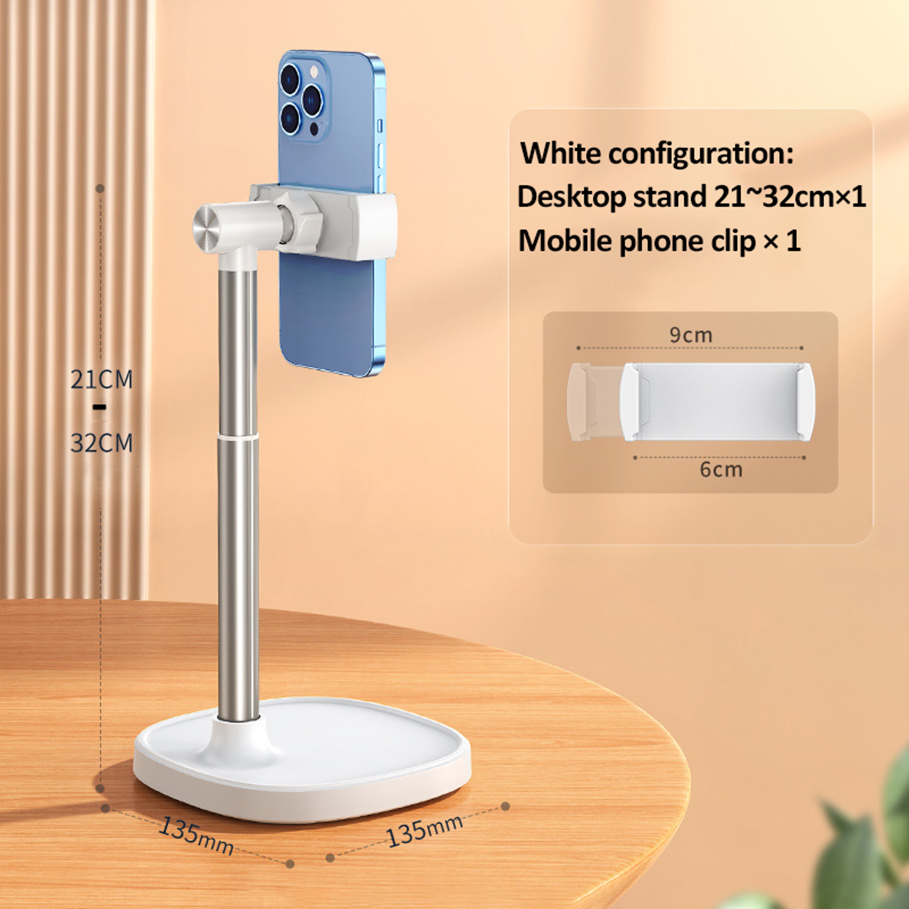 Magnetic Suction Stand For IPhone Desktop Mobile Phone Holder Lift Adjustment Magsafe Mount For Tik 6