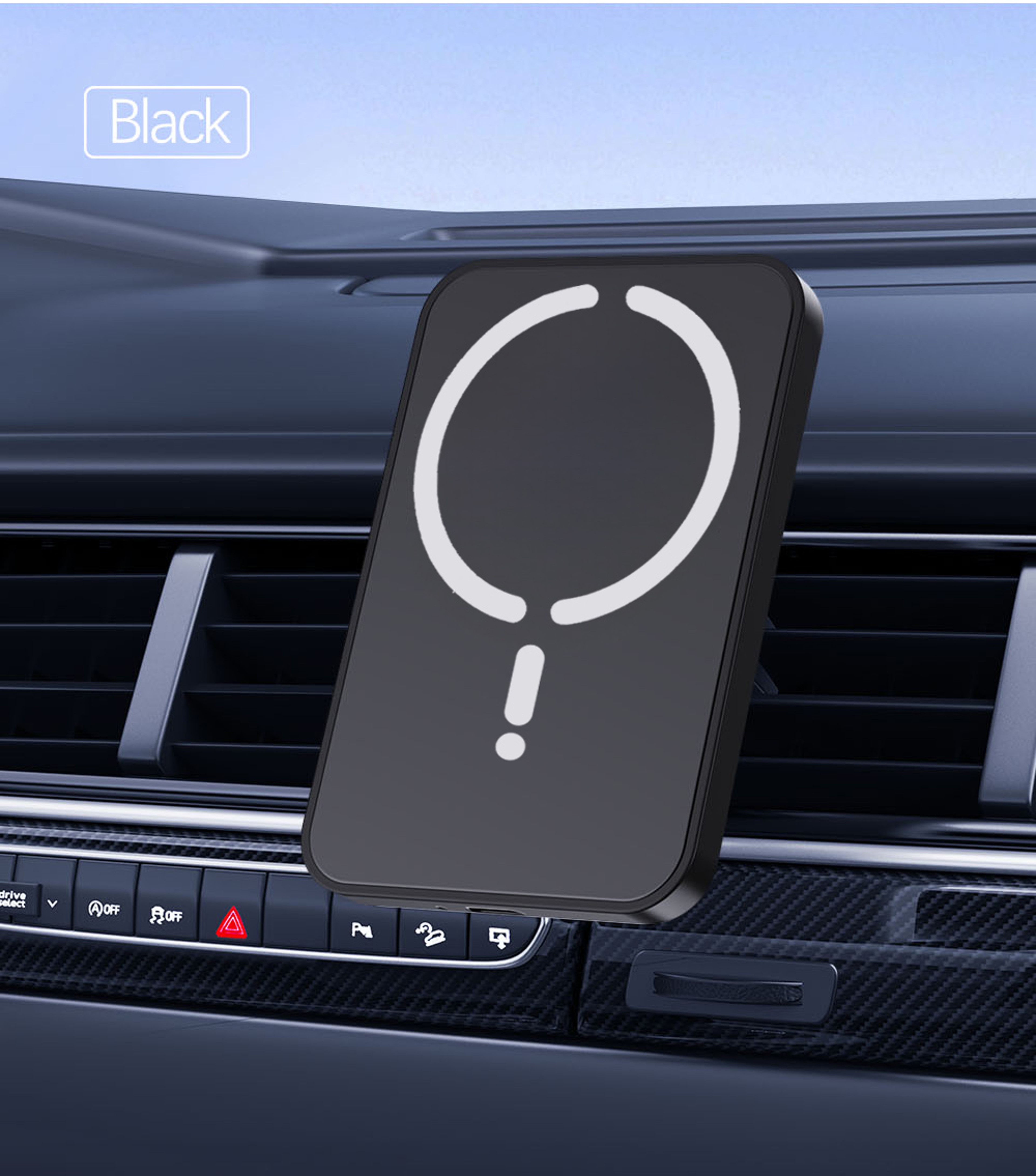 Magsafe Magnetic Car Charger, Wireless Phone Holder, Fast Car Charging Stand – view 7