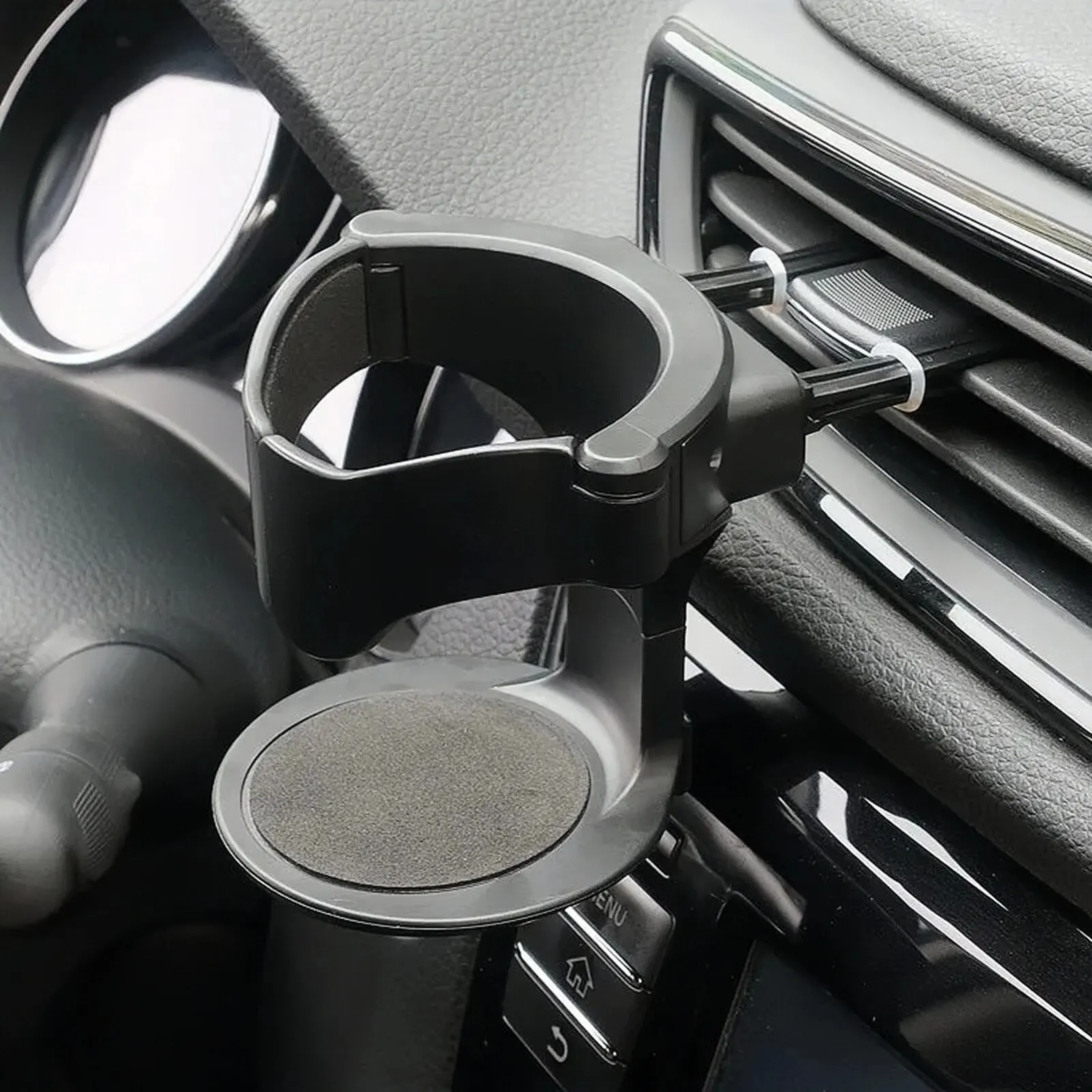 Multifunctional Car Coffee Cup Holder, Car Air Vent Drink Cup, Bottle Holder Auto Drink Rack Stand for Water Bottles – view 2