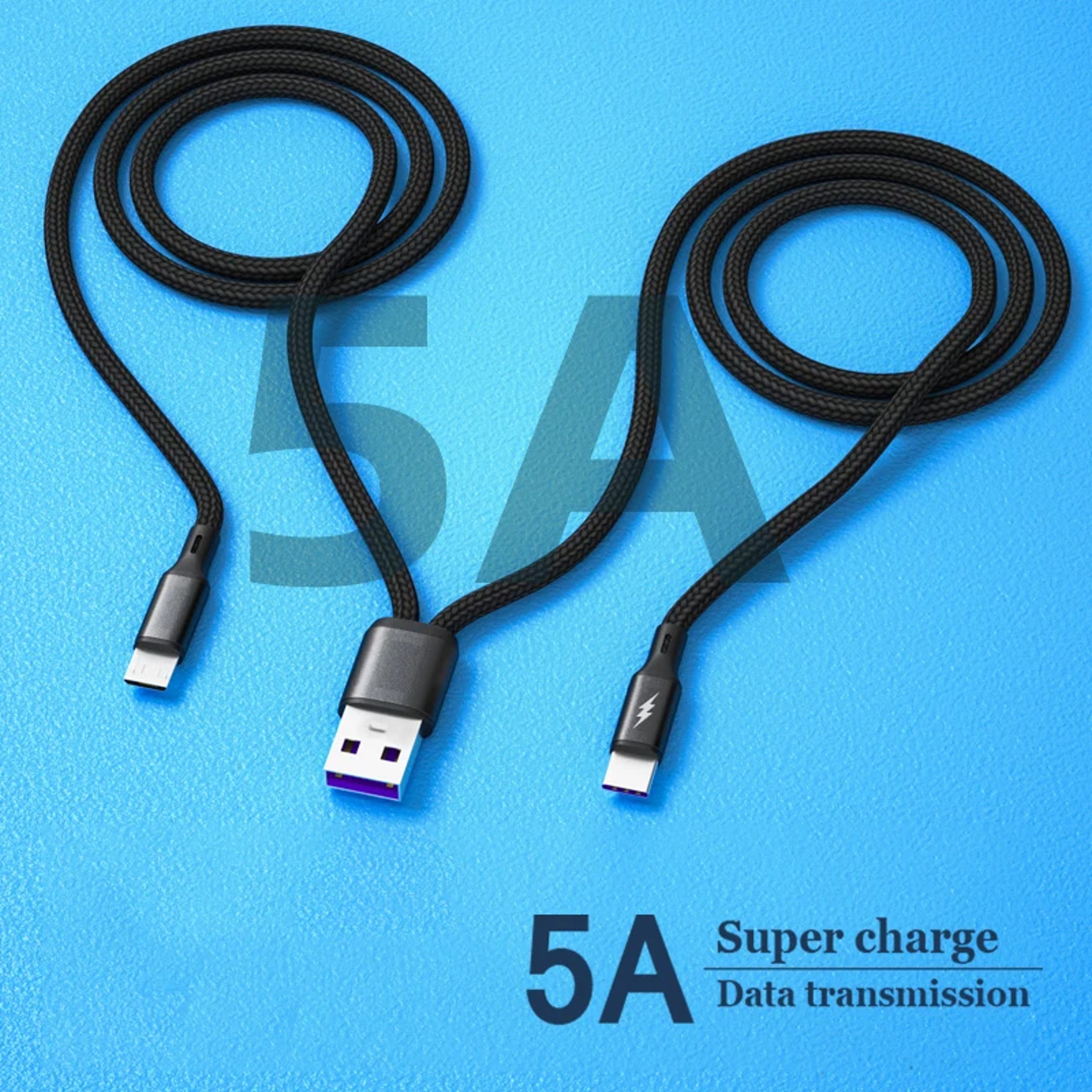 Data Cable Type C Micro Fast Charging Cable Y Splitter Fast Charging Cable For Almost All Latest Sm 0